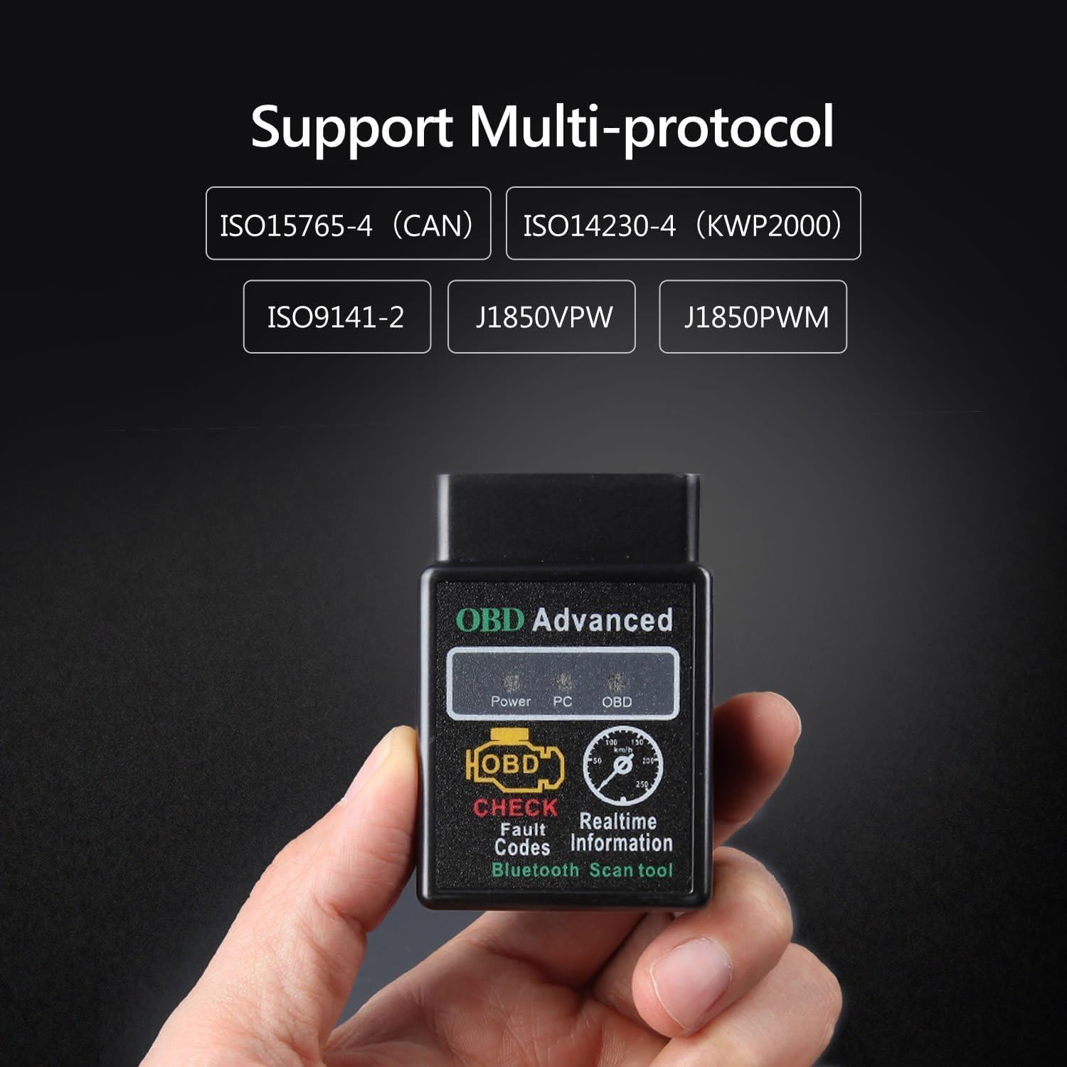 Eonon V0056 OBD2 OBDII, Diagnostic Scanner, Bluetooth Scan Tool Adapter Only for Eonon Android Car Stereo