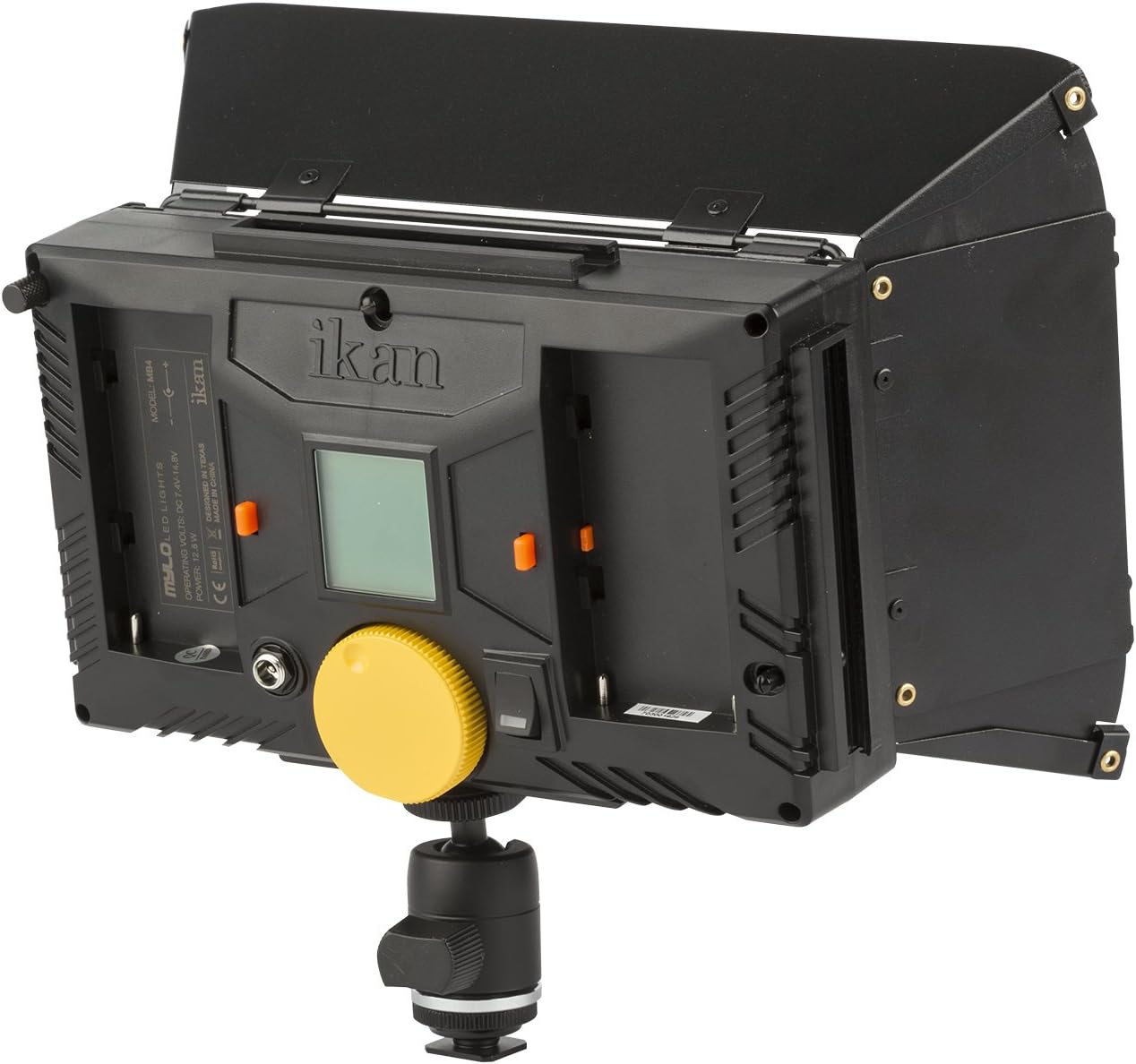 Ikan Mylo Mini Bi-Color LED Travel Kit, Black (MB4-TK)