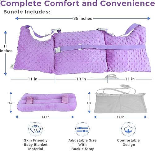 Miniatura 7 de Zomaple Almohada de mastectomía  Almohada poscirugía, recuperación de mastectomía imprescindible, mama para después de una cirugía cardíaca,