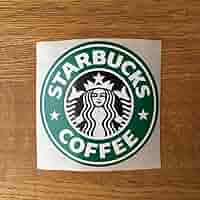 Amazon.co.jp: スターバックス スタバ 旧ロゴ ステッカー シール