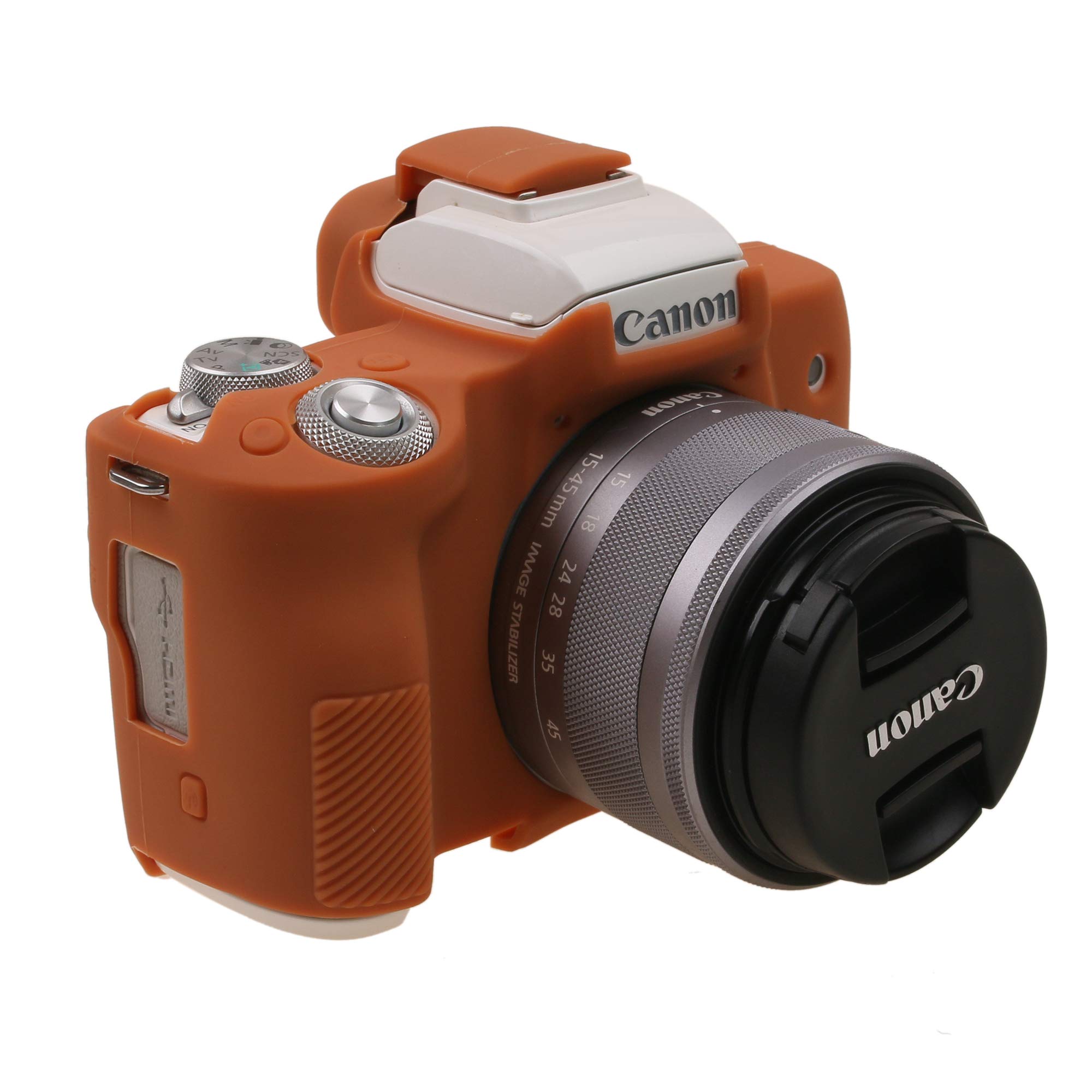 M50 Silicone Cover, TUYUNG Rubber Silicone Camera Case Cover Skin for Canon EOS M50 Digital Camera, 