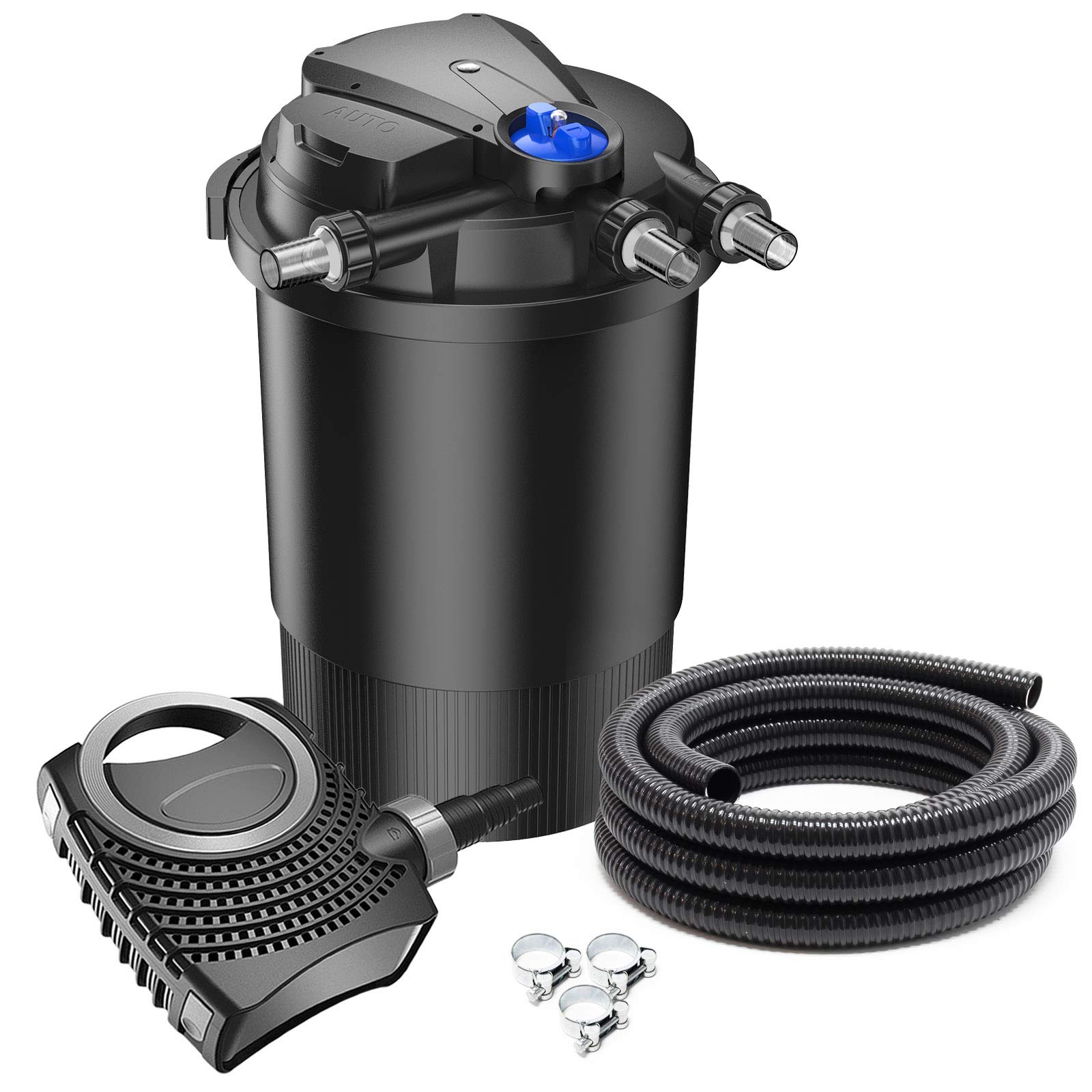 SunSun CPA-30000 SET 30000l 18W UVC NEO8000 Bomba Manguera Set de filtro para estanque
