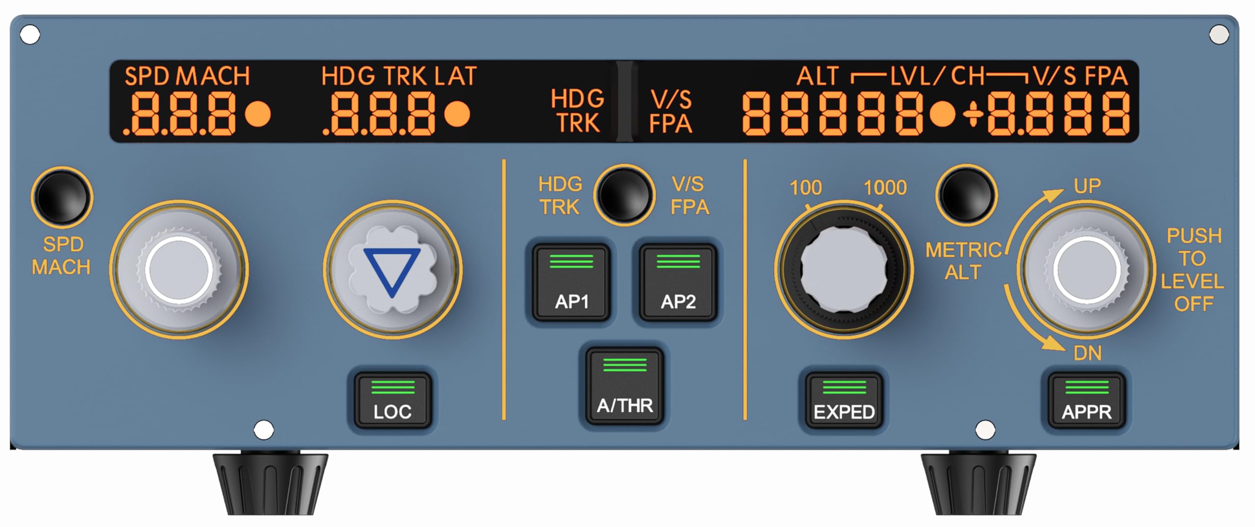 miniFCU フライトコントロールユニット Mini Cockpit Airbus Mini FCUを発表‼︎最新情報をご紹介