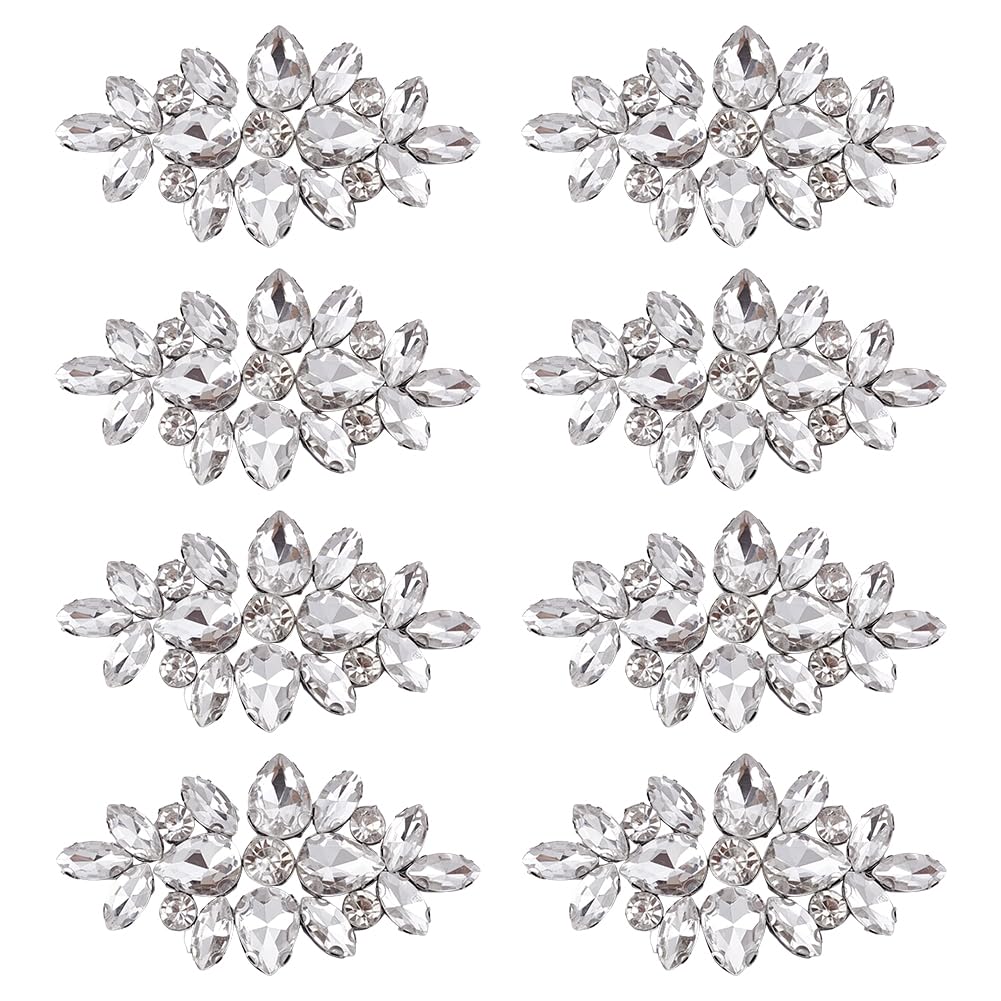 Applique en strass à coudre haute brillance pour réparer et sublimer vos vêtements de cérémonie