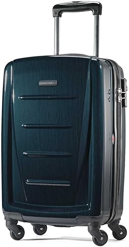 Samsonite Winfield 2 - Equipaje rígido con ruedas giratorias, verde azulado