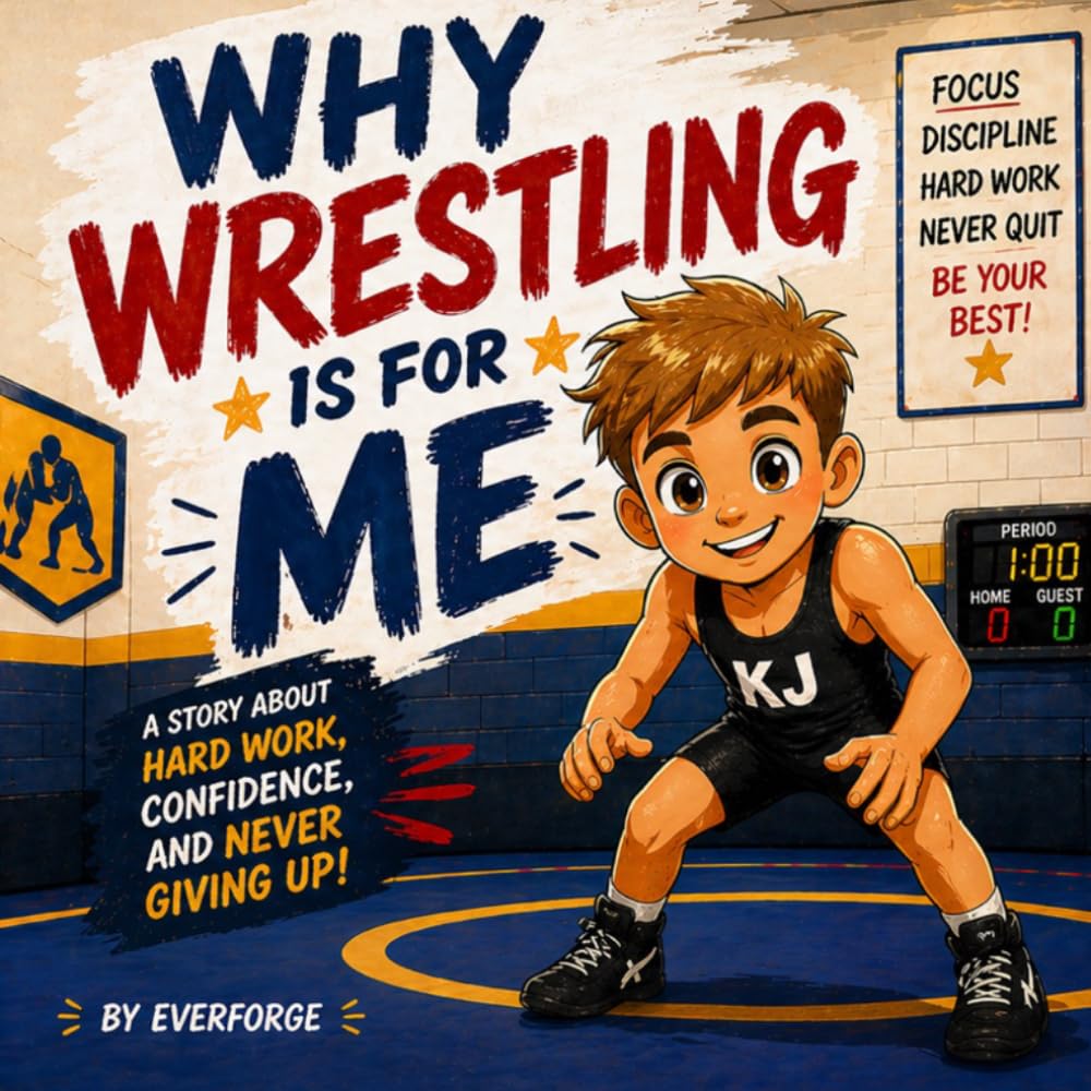 Why Wrestling Is For Me: A Beginner's Story for Kids About Confidence, Hard Work, and Never Giving Up (The For Me Series)