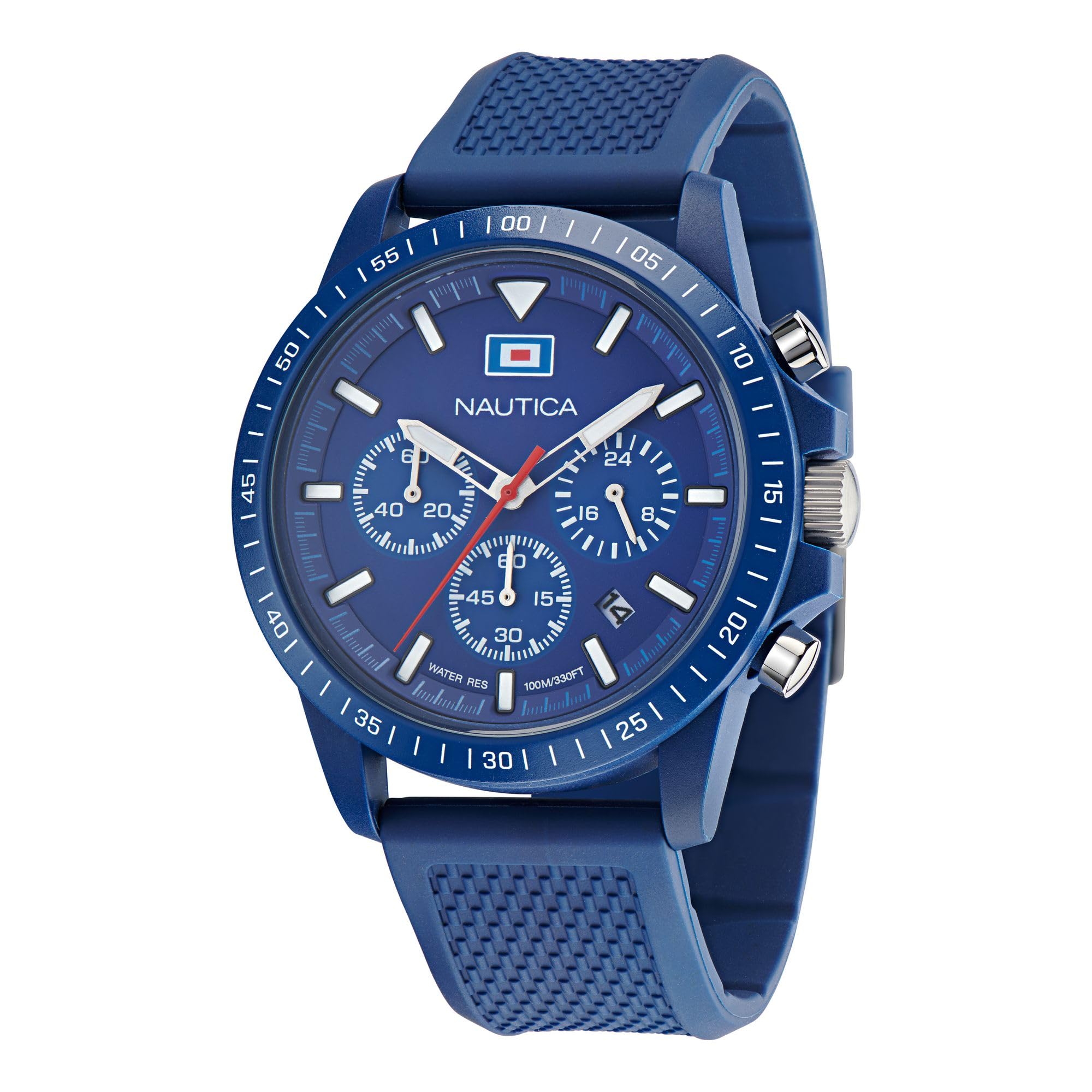 Nautica Un reloj para hombre, azul/azul/azul, Relojes