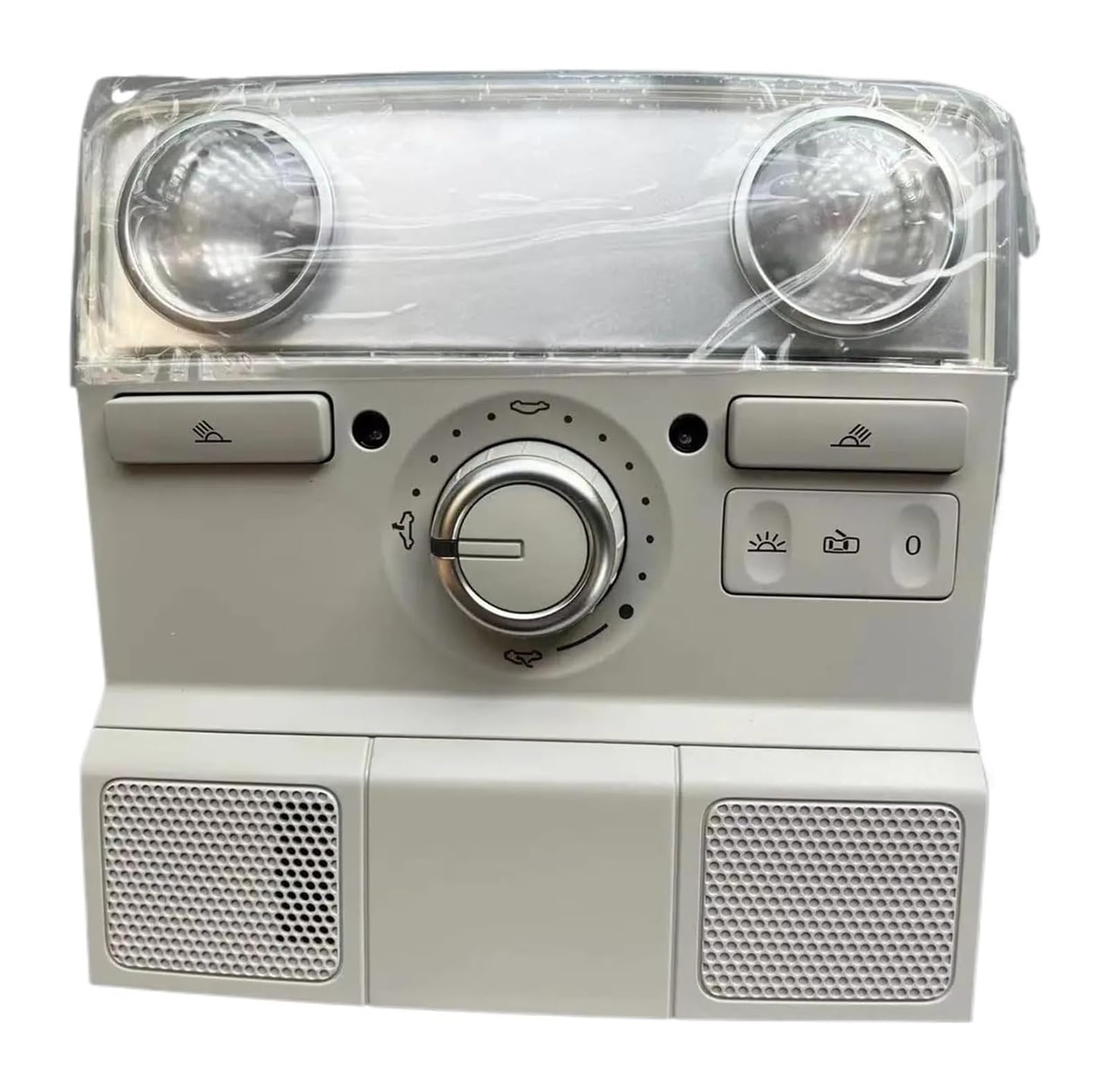 Lámpara de techo Passat B7 gris con interruptor giratorio para recambio original 4
