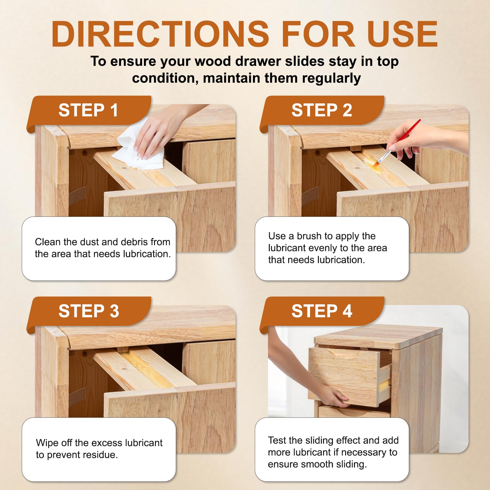 Home Depot Expert Ways For Cleaning & Lubricating Kitchen Drawer Slides Wood Furniture Restore Home Depot Expert Ways For Cleaning & Lubricating Kitchen Drawer Slides Wood Furniture Restore