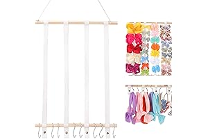 OAOLEER Bow Organizer for Girls: Keep Your Hair Accessories Tidy