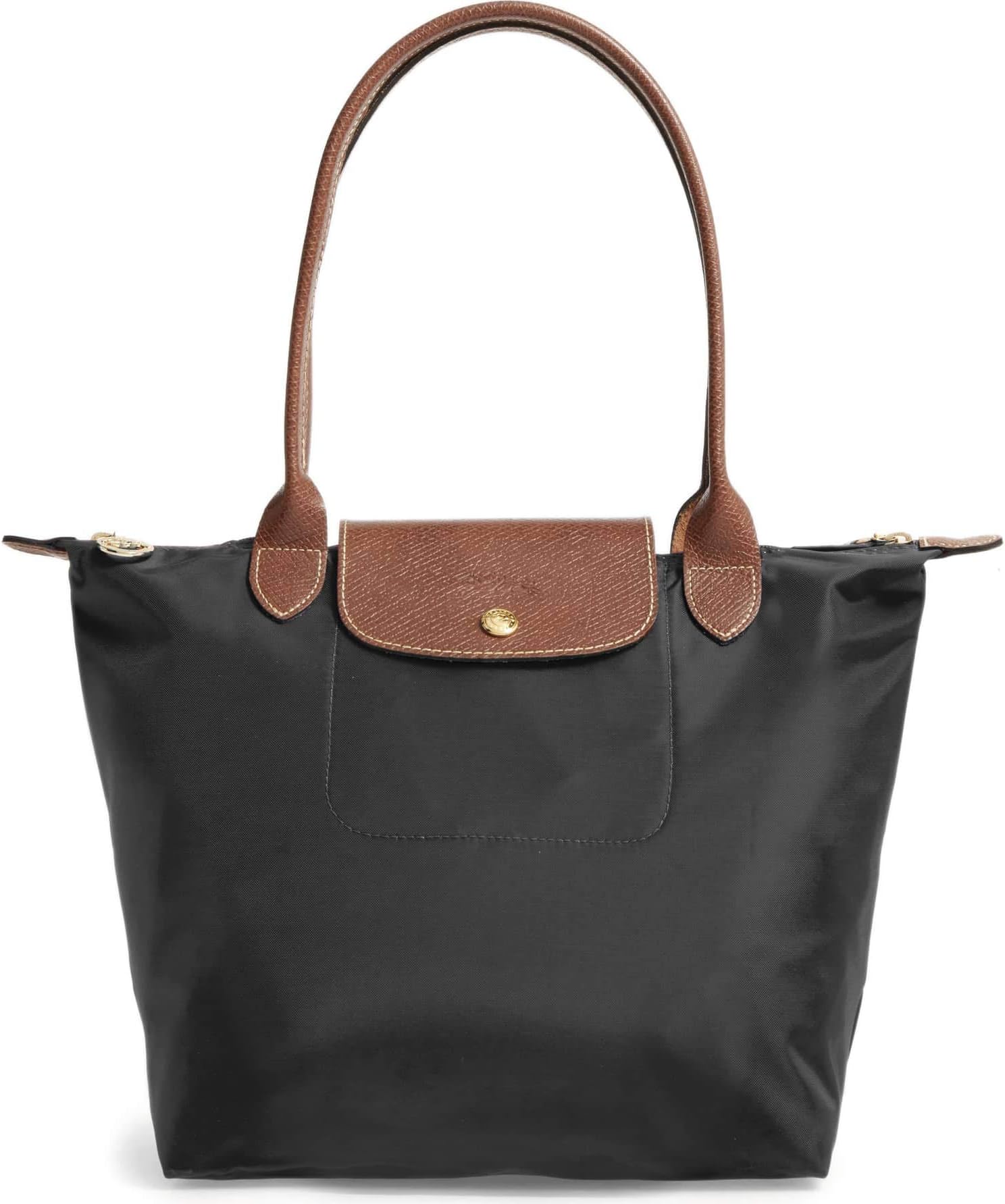 Medium 'Le Pliage' Tote Shoulder Bag, Black