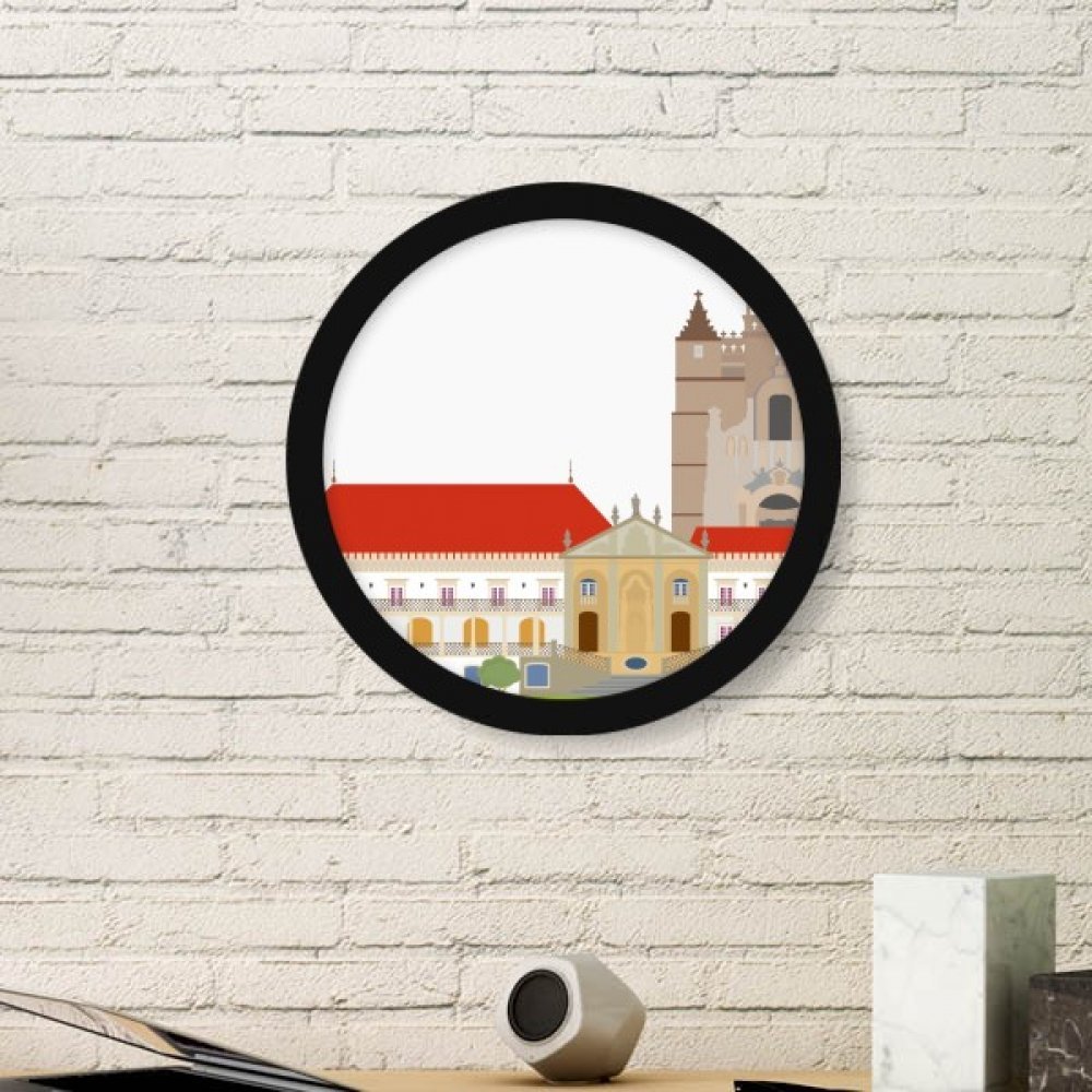 Cadre photo Coimbra Portugal pour décoration murale noire DIYthinker