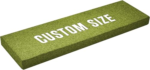 Miniatura 8 de Cojín de banco de tamaño personalizado, cojín de asiento de ventana panorámica, cojín largo de espuma gruesa para tapicería, cojines para sofá,