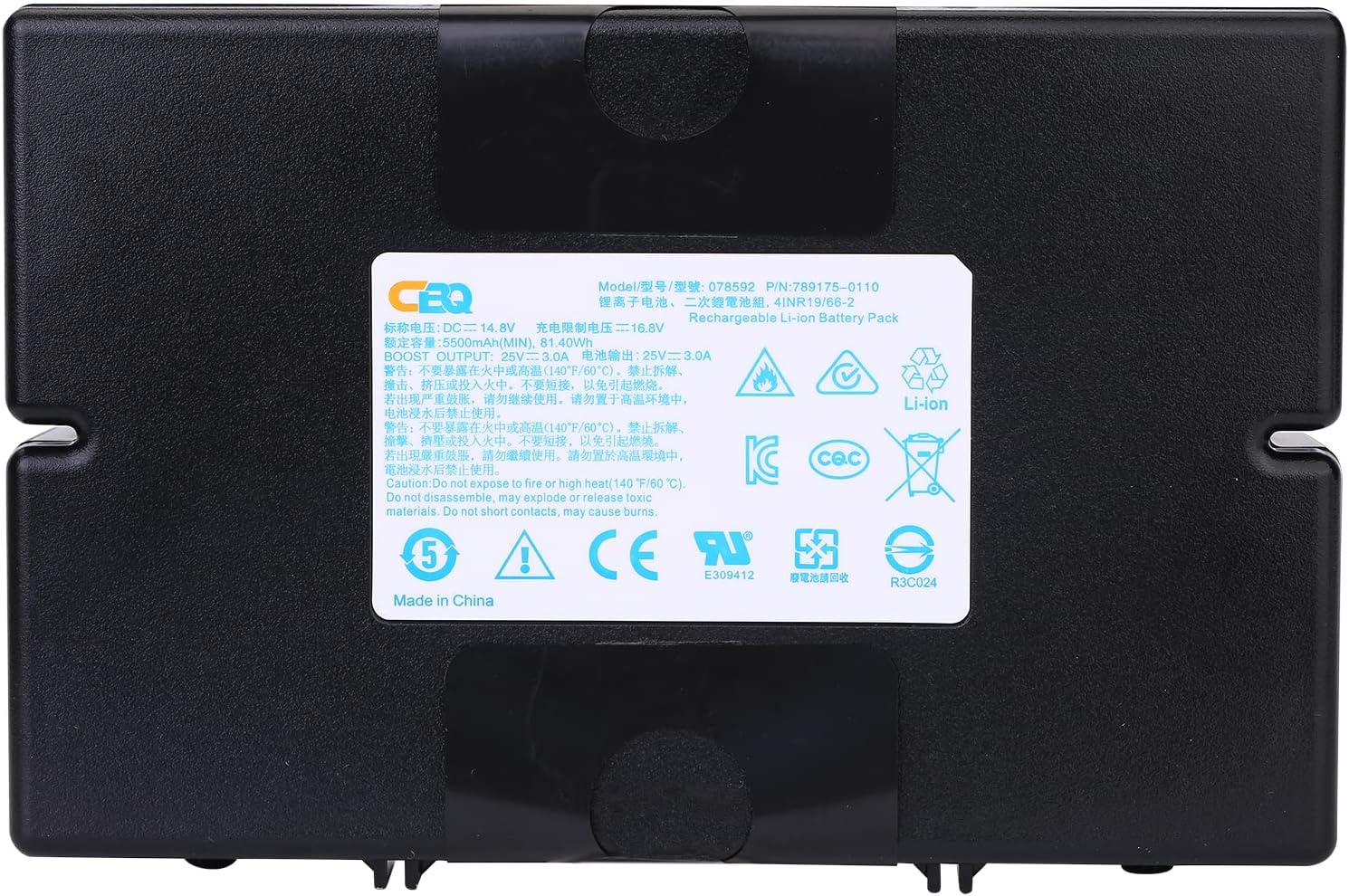 cbq replacement battery fit for bose s1 pro 078592 789175 0010 789175 0100 789175 0110