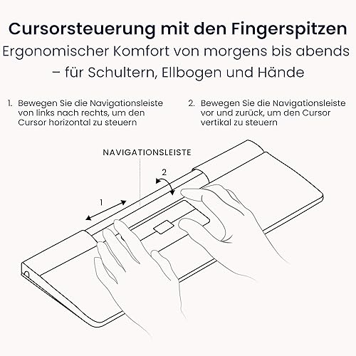 Contour Design SliderMouse Pro Ergonomische Büromaus — nuotrauka 4