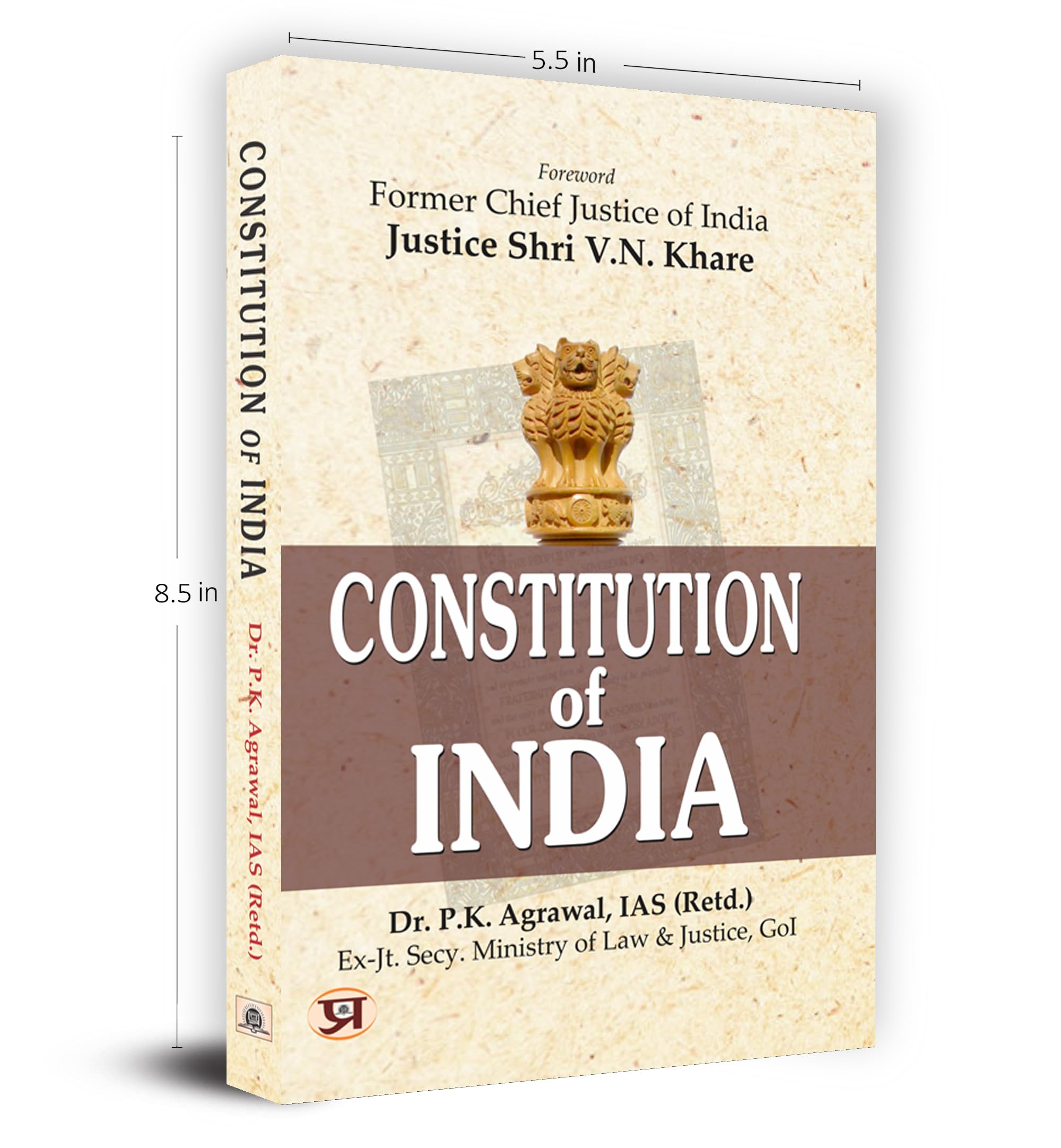 The Constitution of India (Bharat Ka Samvidhan English Book) useful for UPSC, Law, Judiciary & other English Edition 1
