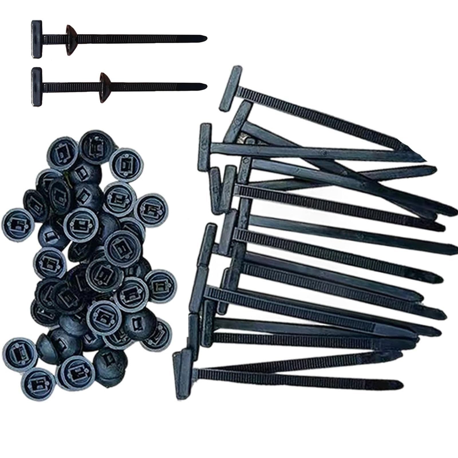 Attaches de câble en nylon pour réparation de voiture et rangement du garage