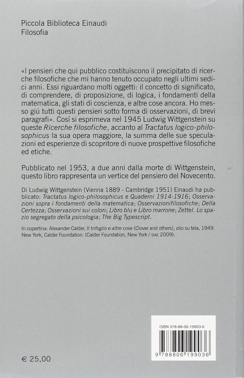 Ricerche filosofiche