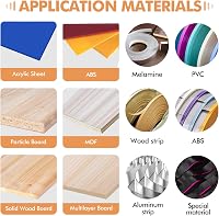 Hordozható Élzáró Gép Faipari Munkákhoz, 2-6 m/perc, Kétoldalú Ragasztás, 10-50 mm Szélességű, 0,3-3 mm Vastag PVC/ABS Élszalago 7