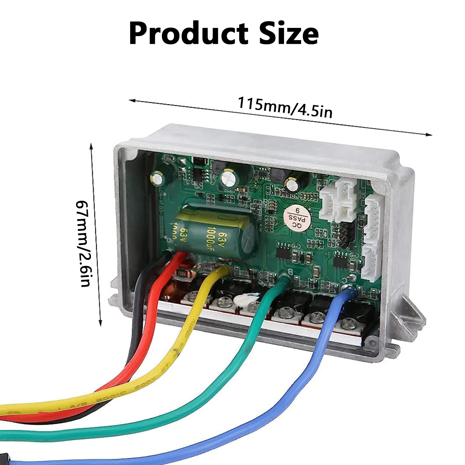 Controller Motore Brushless Per Ninebot MAX G30 – In Alluminio, Impermeabile, Dissipante, Per Sostituzione Scheda, Facile Da Installare
