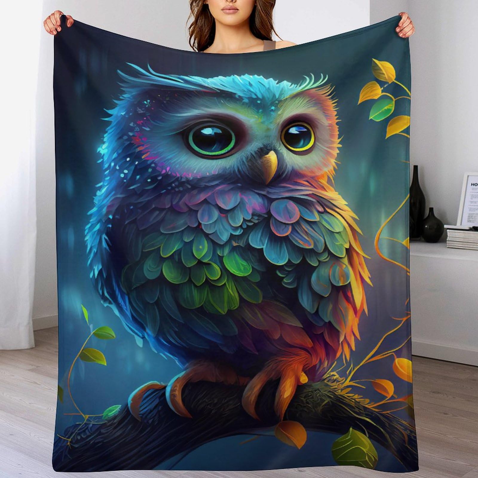 Manta de franela suave y ligera para sofá 100x130 cm con acabado textil de alta densidad