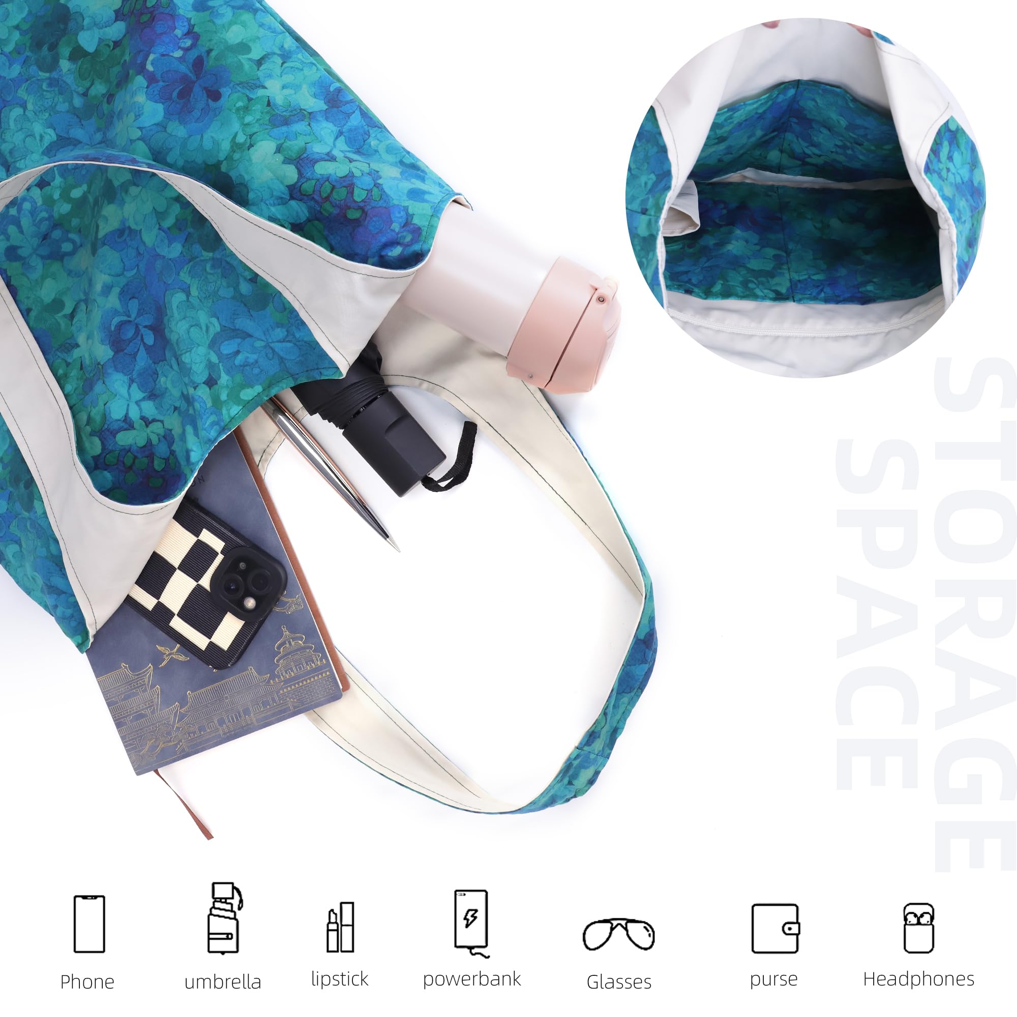 DGAZ Personalizar el Bolso de Hombro para Mujer, Bolso Shopper de Lujo con Bolsillo con Cremallera, Tacto Suave y Sedoso, Casual Bolsa para la Vida Diaria