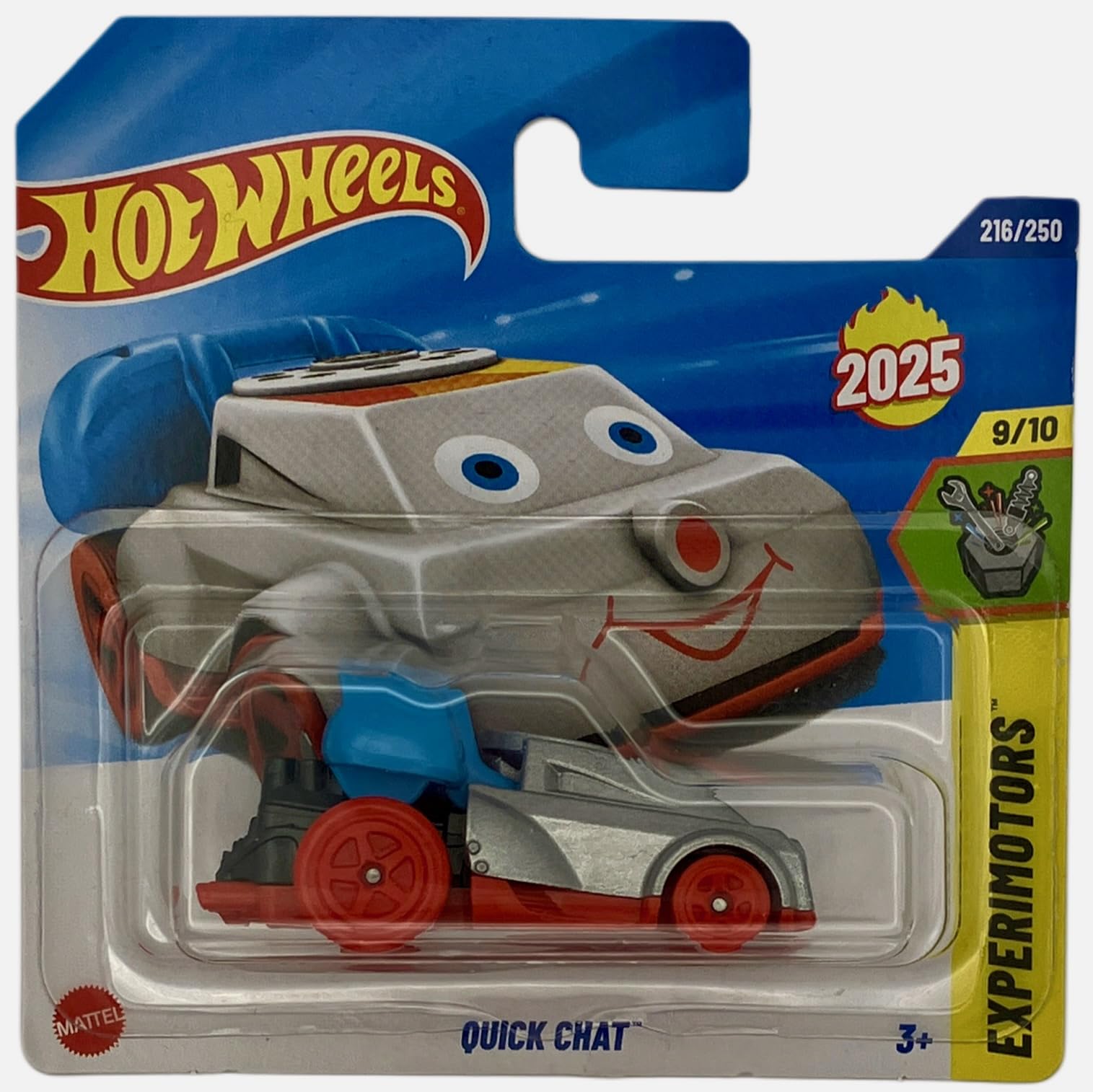 Hot Wheels Experimentors Serisi Quick Chat, 2025 Özel Sürüm, Gümüş