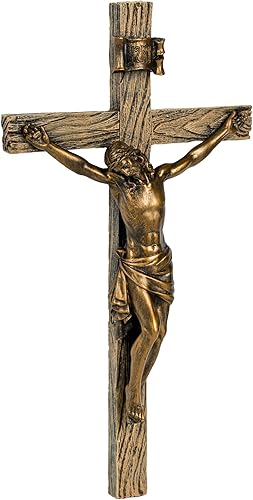Miniatura 2 de Joseph's Studio Colección Roman, Cruz y Crucifijo, Cruz y Crucifijo, 8.25 pulgadas de alto, decoración del hogar, regalo devoto, inspiración de