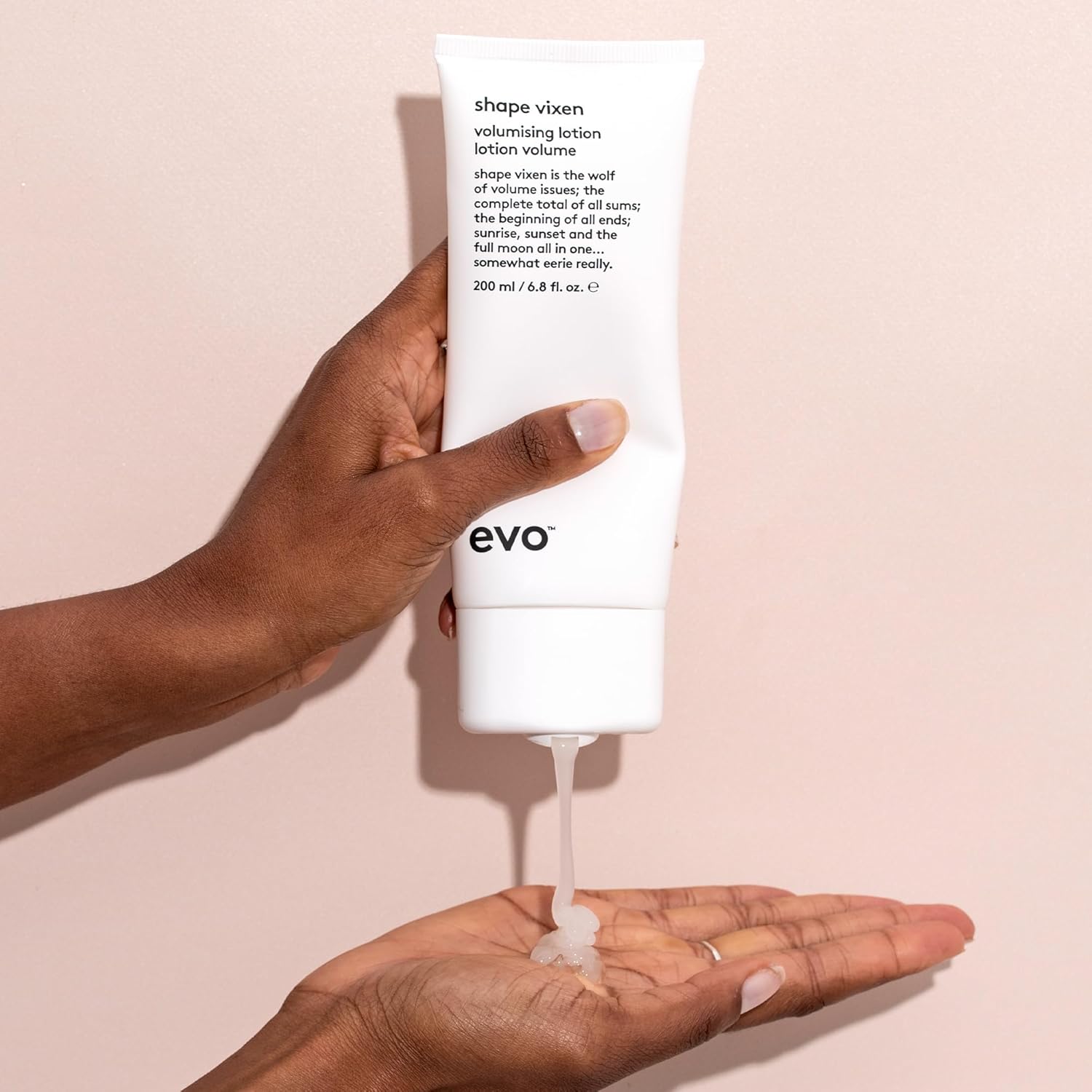 EVO Shape Vixen Volumizing Lotion - Professional Hair Styling Blow Dry Texture Mask for Fine Thin Straight Hair