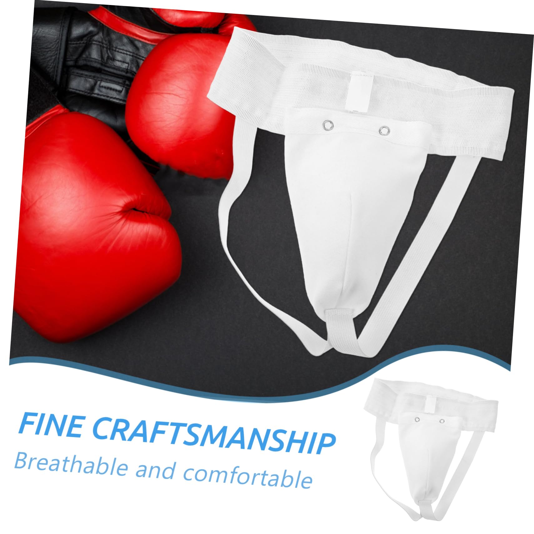 Hemobllo Pantalon D'Entrejambe Protège-Aine Portable Protège-Entrejambe D'Entraînement Protège-Entrejambe Réutilisable Fournitures D'Entraînement Accessoire Confortable
