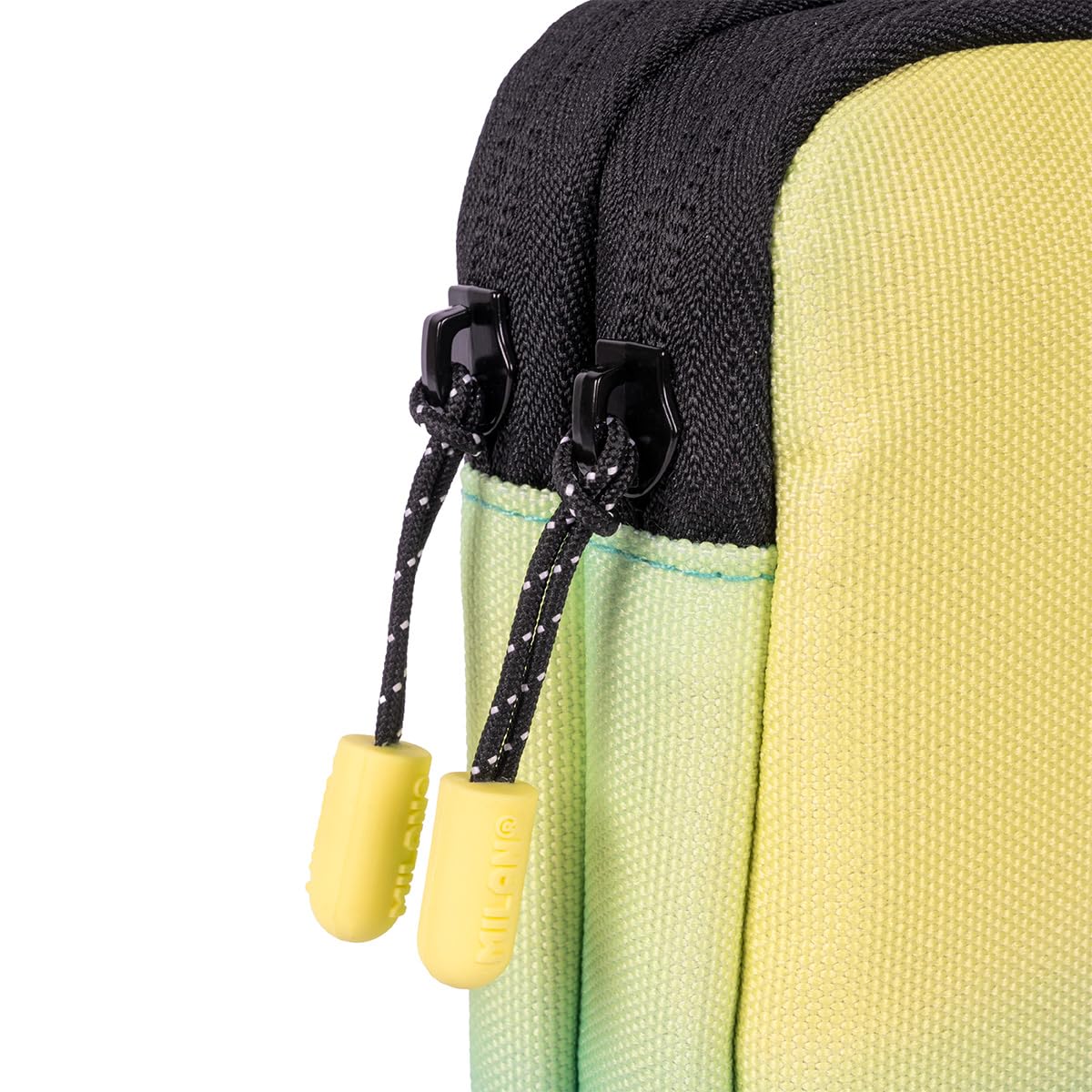 Milan® Plumier 2 Pisos con Contenido colección Sunset, Negro