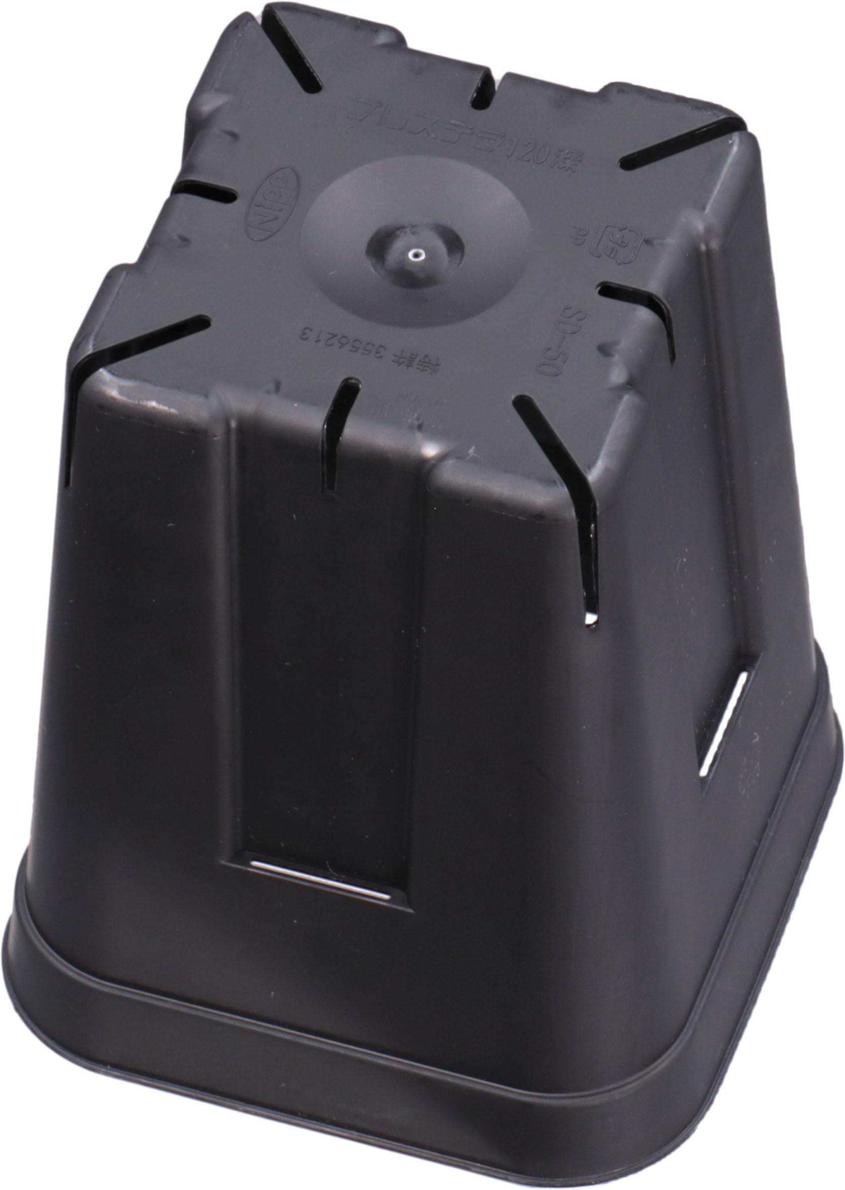 Amazon | 日本ポリ鉢 プレステラ深型105 5個組 ブラック プラスチック