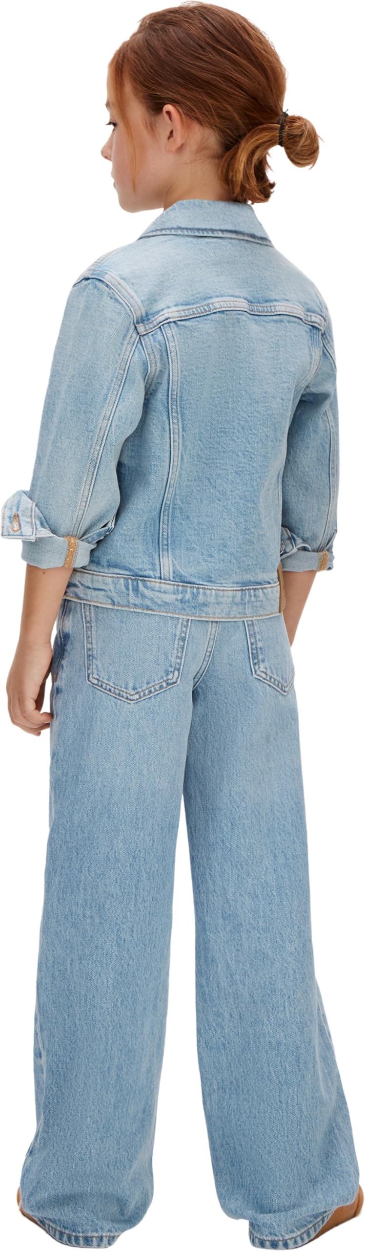 Calvin Klein Mädchen Denim Trucker Dante Wash Lvcksjd00g Andere Jacken