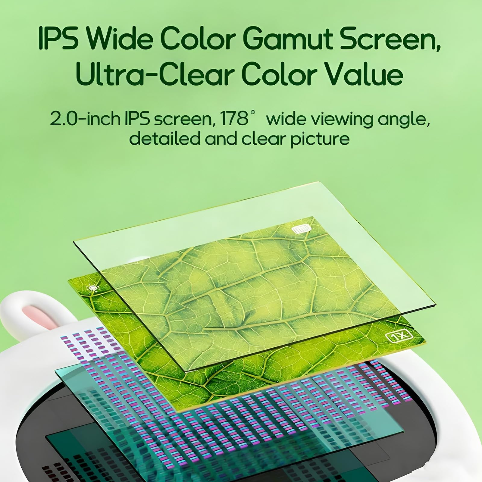 Mini microscopio digitale 2026 per bambini, 1000 x microscopio portatile USB, fotocamera HD tascabile per studenti, laboratorio, esperimenti scientifici, strumento STEM educativo bianco