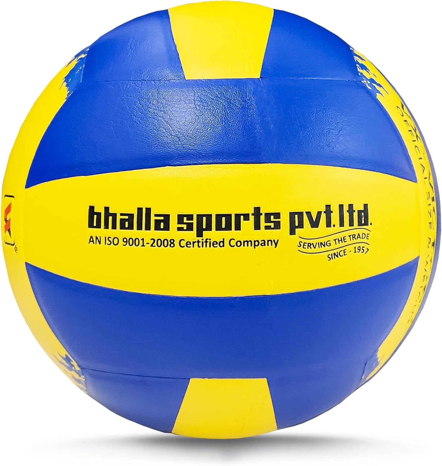 VX VIXEN Volley Ball Victory | Moulded, Composite Leather Pasted Volleyball | Outdoor Volleyball (Suitable for Practice/Match/Beach/Ground) Sold by Bhalla Sports Pvt Ltd