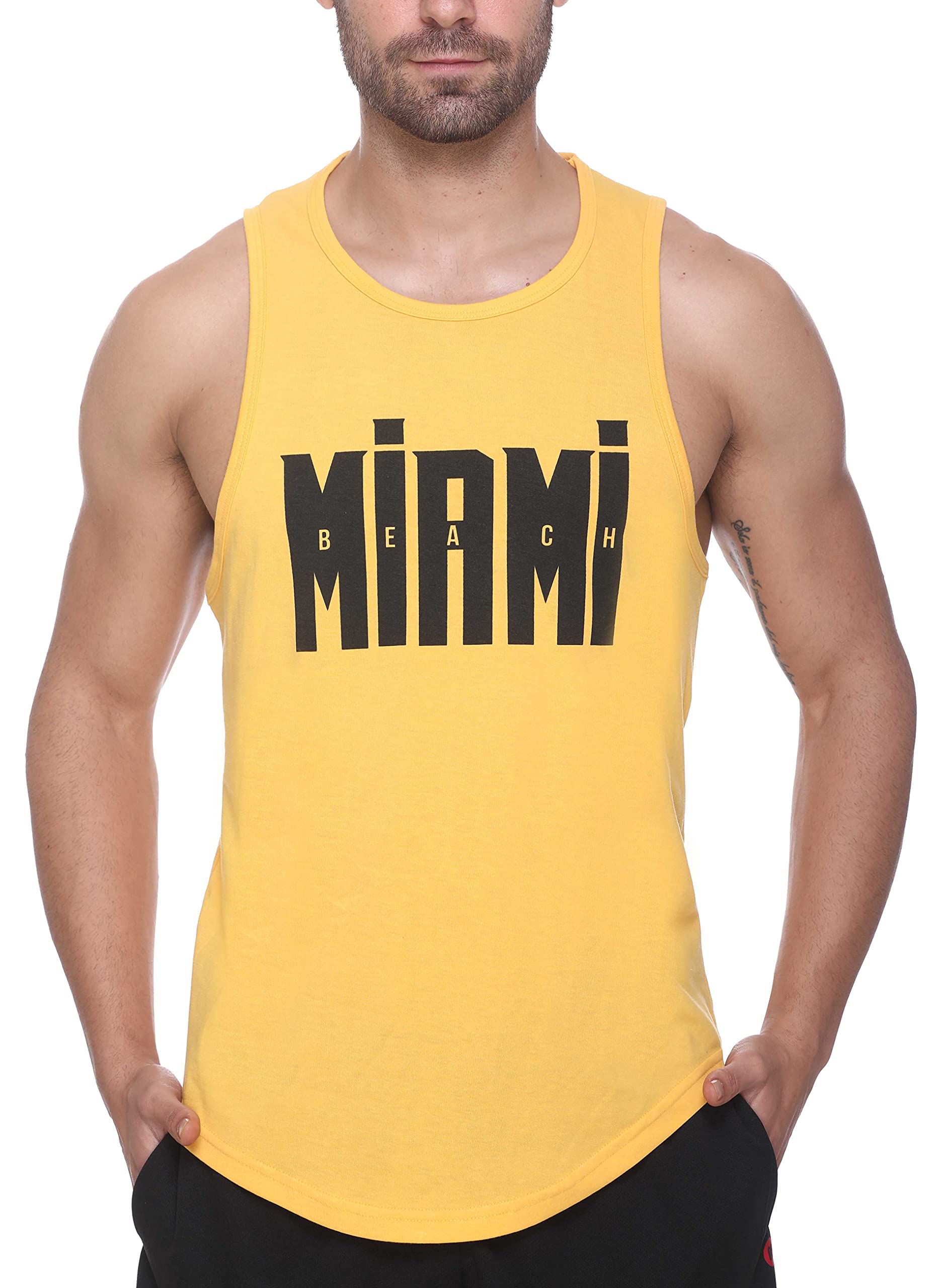 Men's Cotton Tank Top/Gym Vest-picture-32