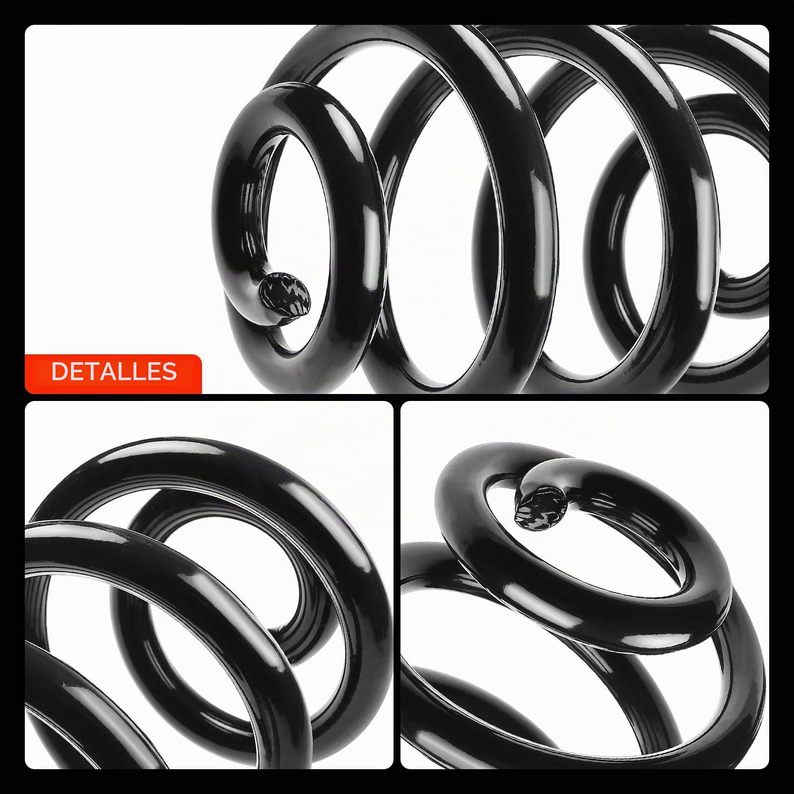 Frankberg 2 muelles de suspensión para eje trasero 701511105M | Compatible con: T.r.a.n.s.p.o.r.t.e.r IV Bus Kasten Pritsche/Fahrgestell
