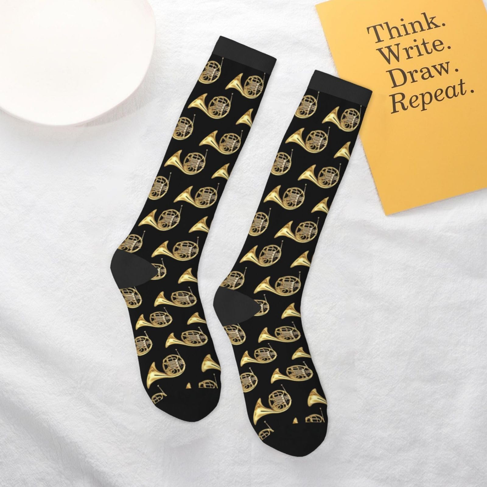 Calcetines unisex novedosos para mujeres, hombres, adolescentes, calcetines suaves hasta la rodilla, calcetines de fiesta, uso diario, calcetines de vestir
