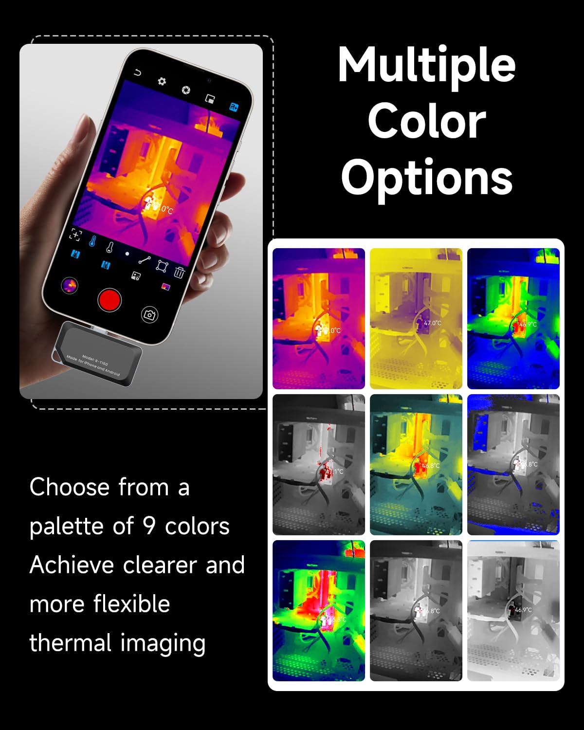 REVASRI Thermal Camera - See Heat! -7