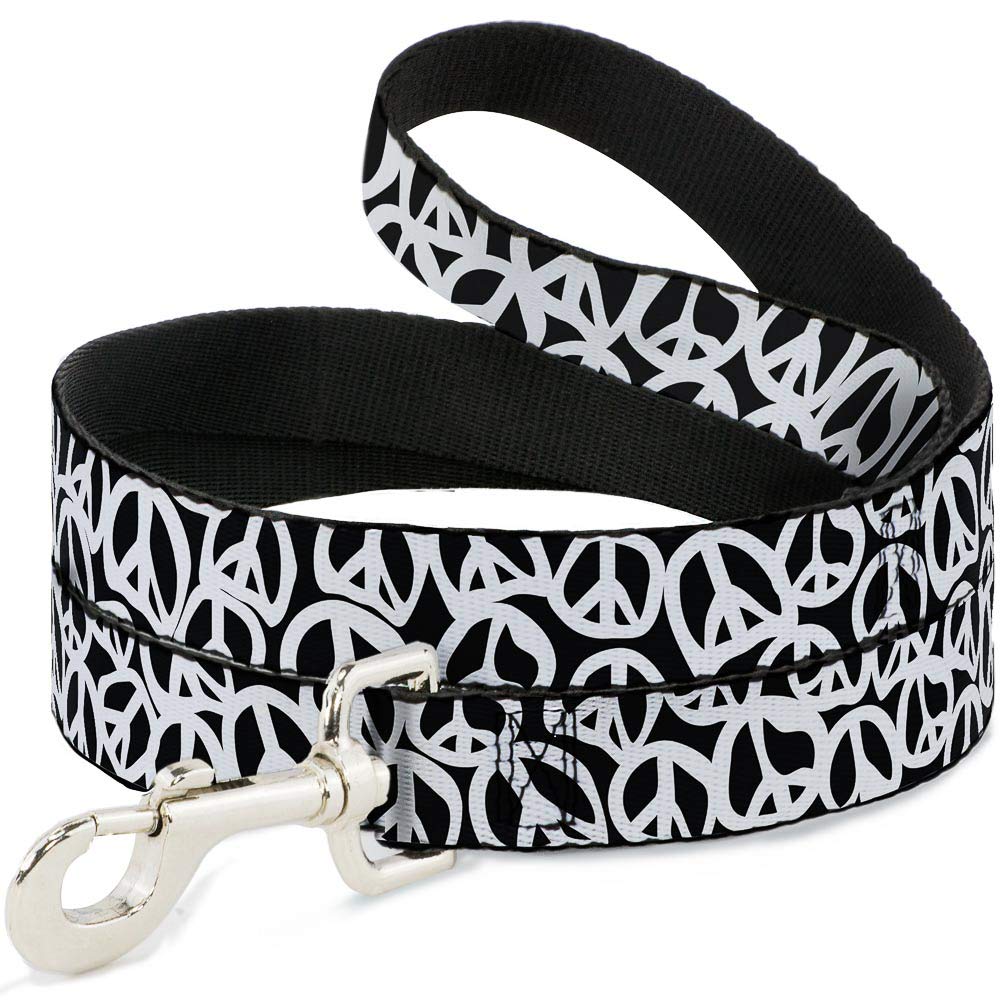 Laisse pour chien Buckle Down Tranquillité 6 pieds pour éviter les tractions brutales