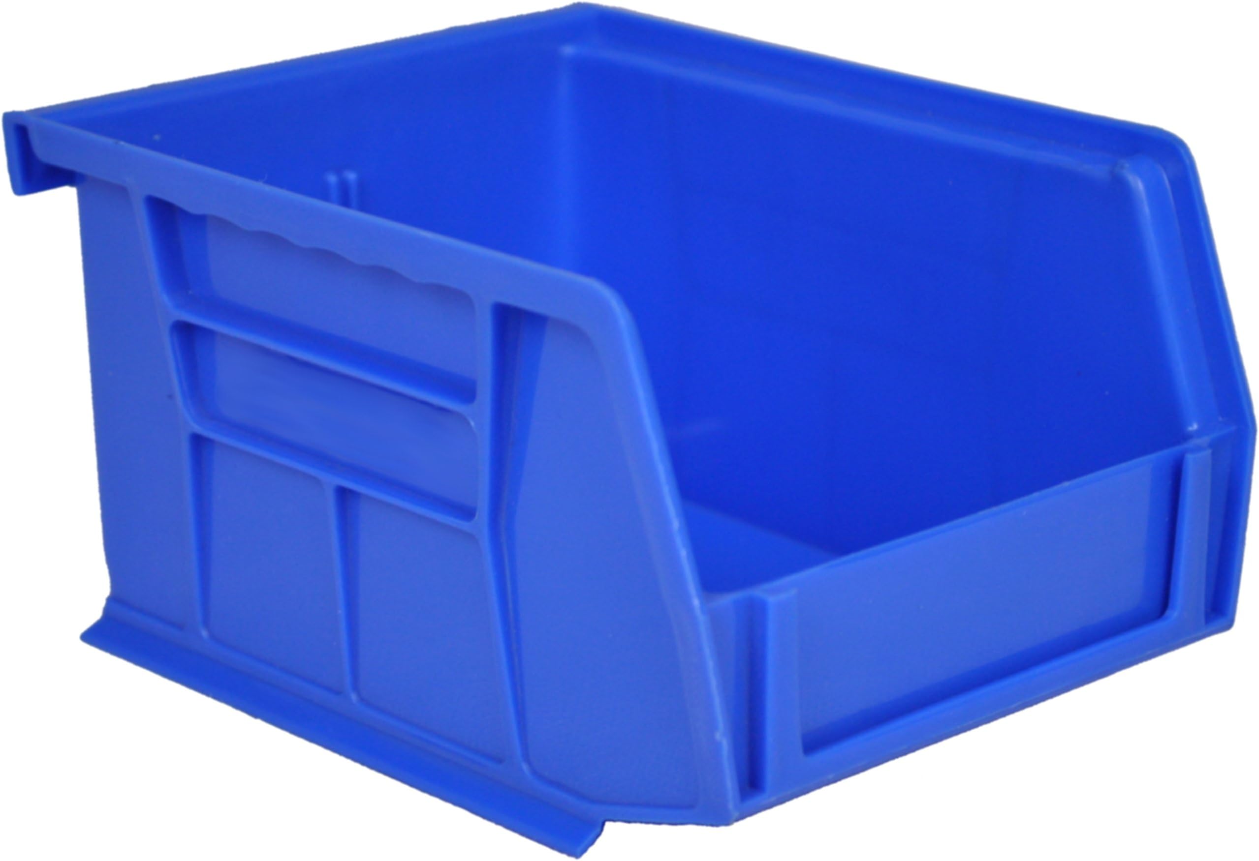 Pack of 24 x Rhino Tuff Bin10 Plastic Storage Parts Bins - Small Stacking Component Box Ideal for Garage Workshop or Warehouse Picking Bin โฆ