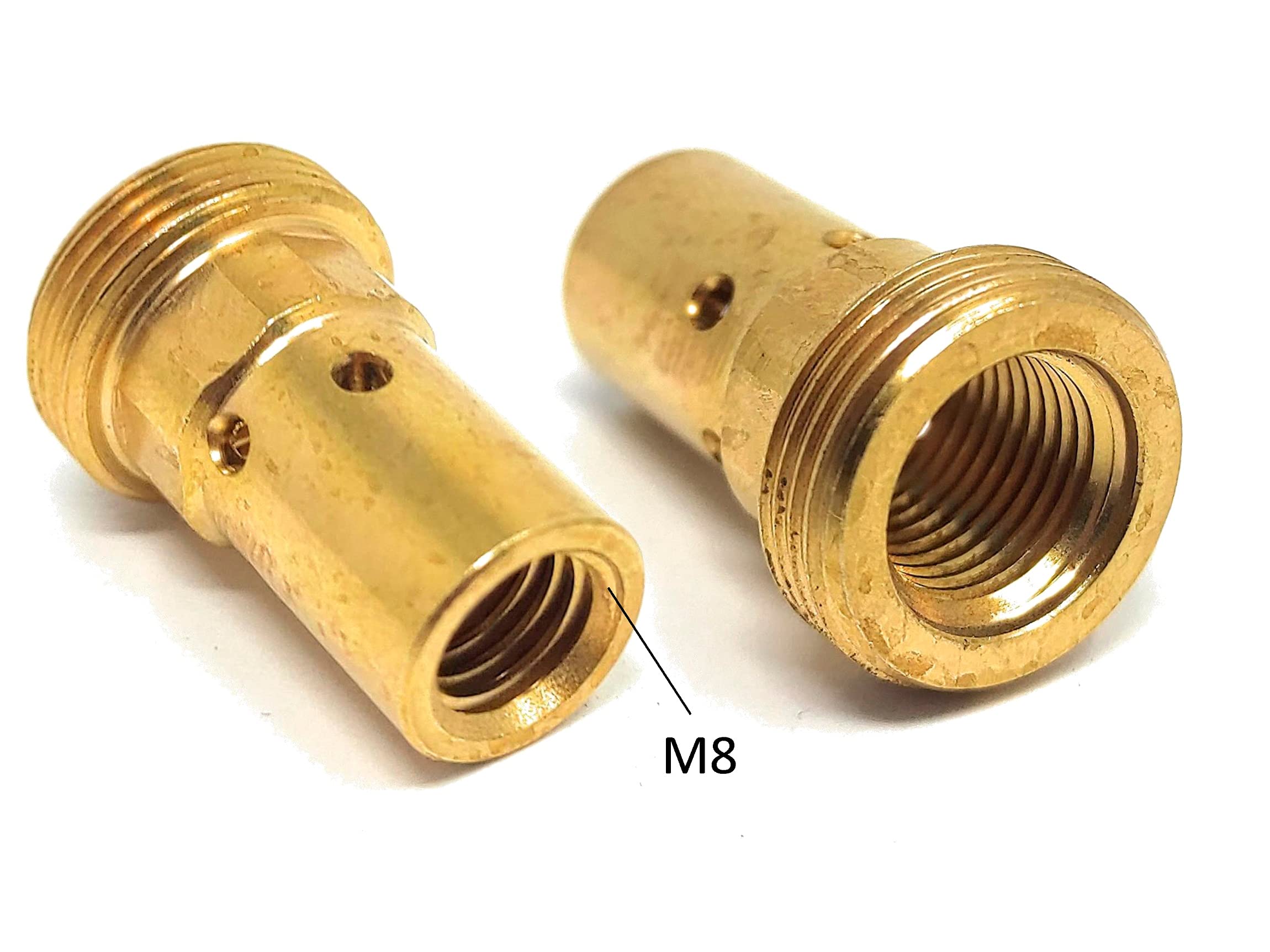 ELCAN Pack de 19 consumibles para antorcha 501D. 5 puntas de contacto M8x30x10mm 1,0mm, 5 puntas de contacto M8x30x10mm 1,2mm, 3 portaboquillas M8, 3 difusores, 3 toberas conicas.