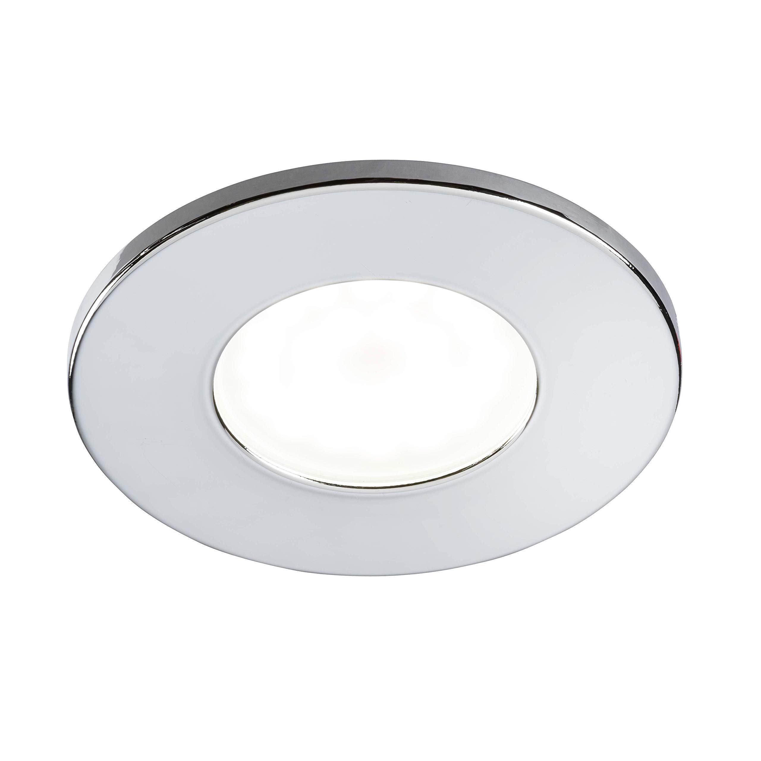 Knightsbridge Chrome 230V Ip20 Fixed Gu10 Fire-Rated Downlight