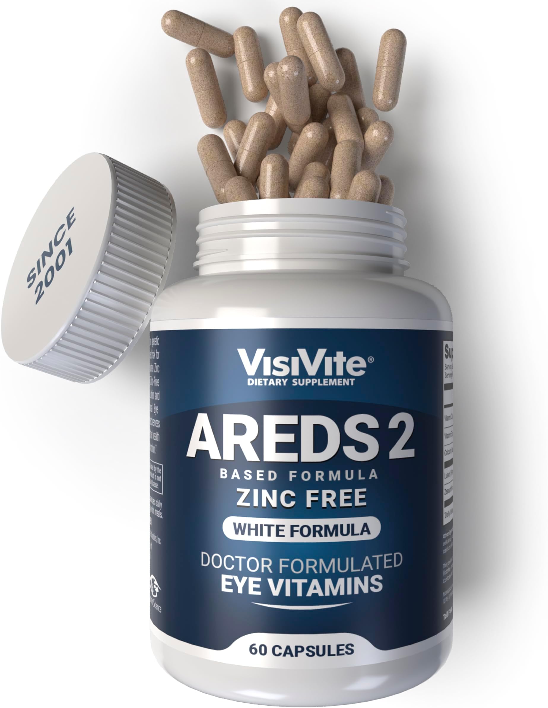 Co-Defense VisiVite AREDS 2 Zinc-Free White Formula