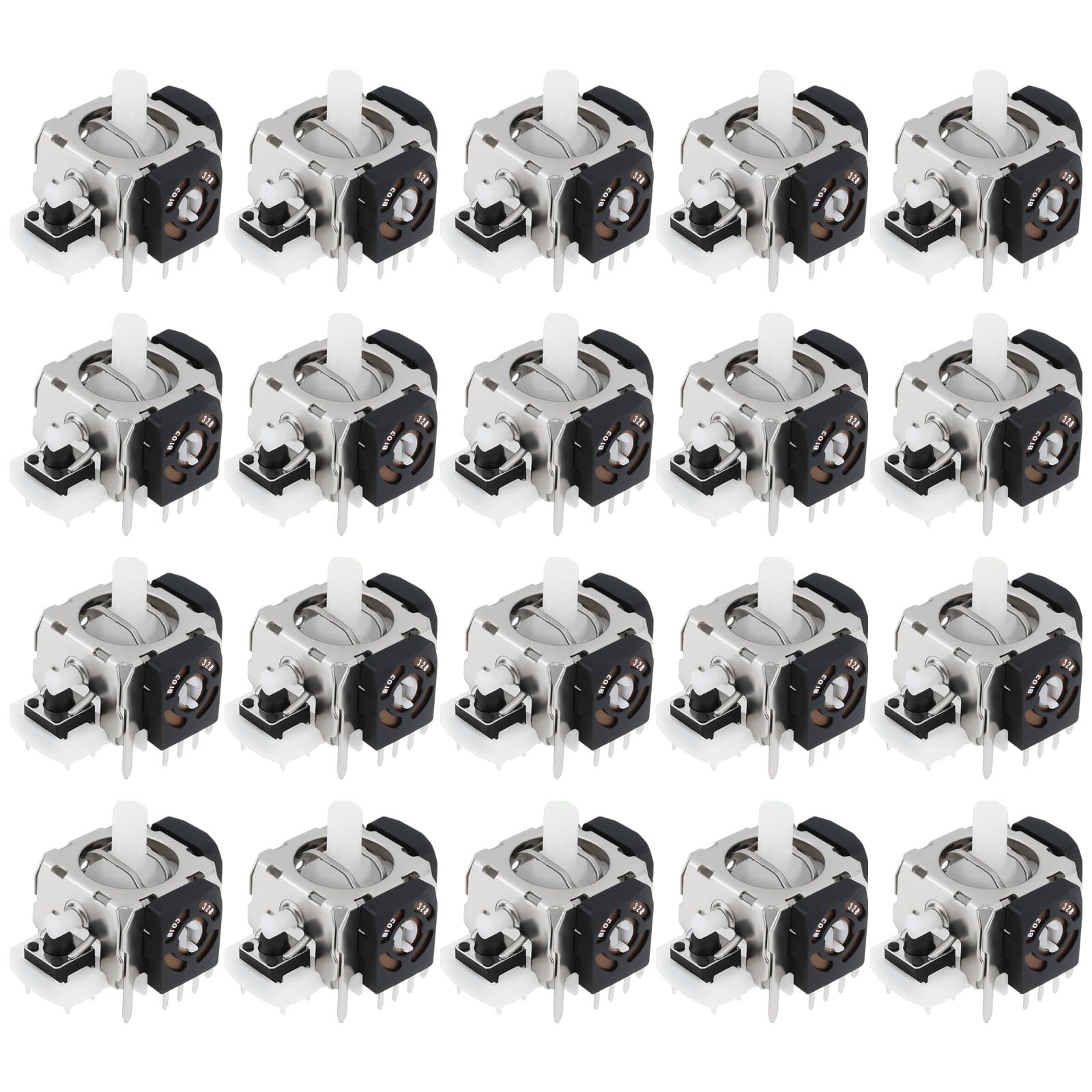 SG Store 20 Pezzi 3D Analog Stick Joystick Modulo Interruttore di Ricambio Compatibile con PS2 Compatibile con PS3 Compatibile con Controller XBOX360