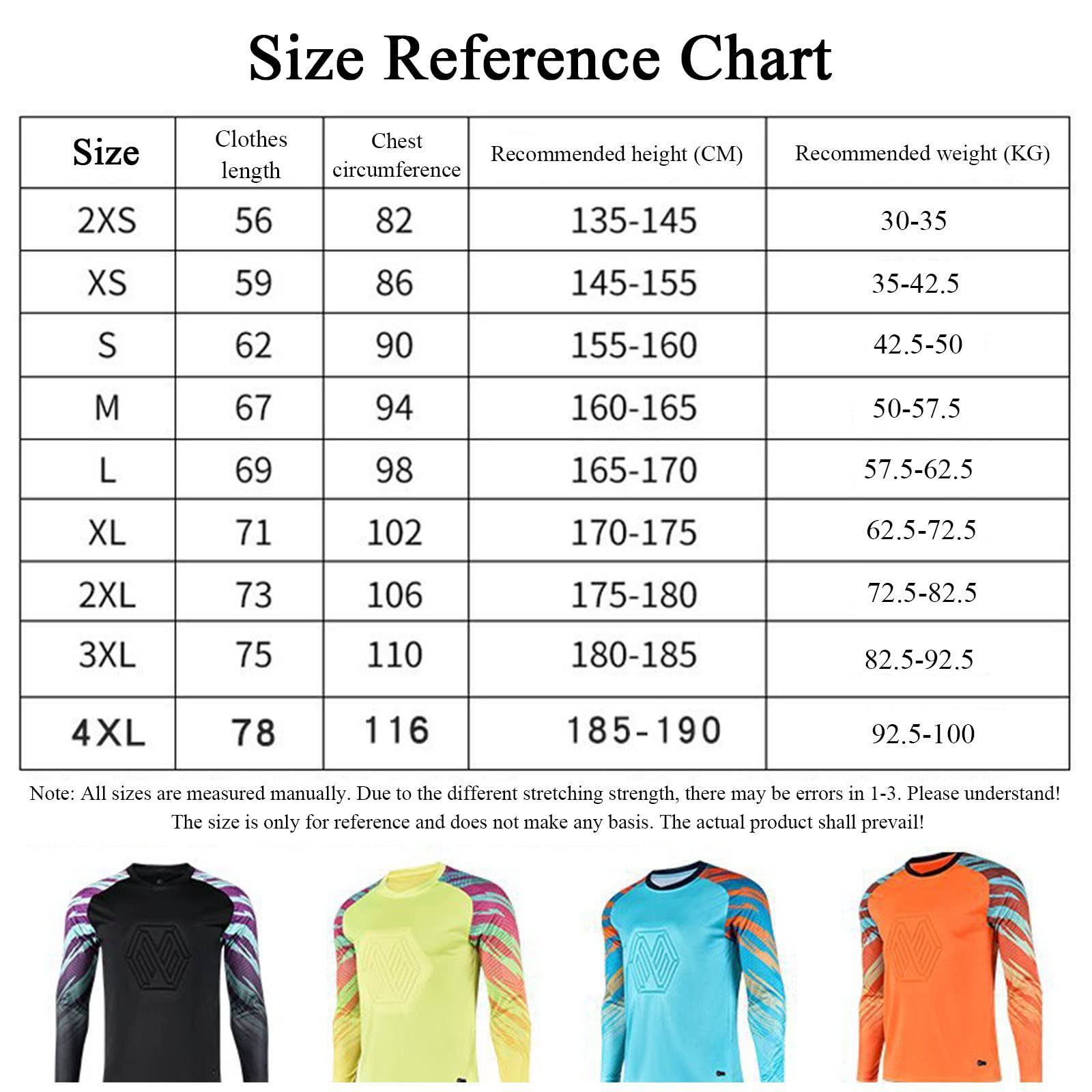 Camiseta De Portero Personalizada Equipo De Entrenamiento De Fútbol para Niños con su Nombre, número, Equipo, número Regalo De Fútbol para Niños