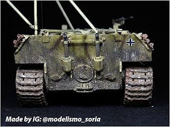 ドイツ　パンサー戦車 1/35スケール 1/35 Panther Ausf.D / Kursk 1943 Details! 🤩 拡大版です