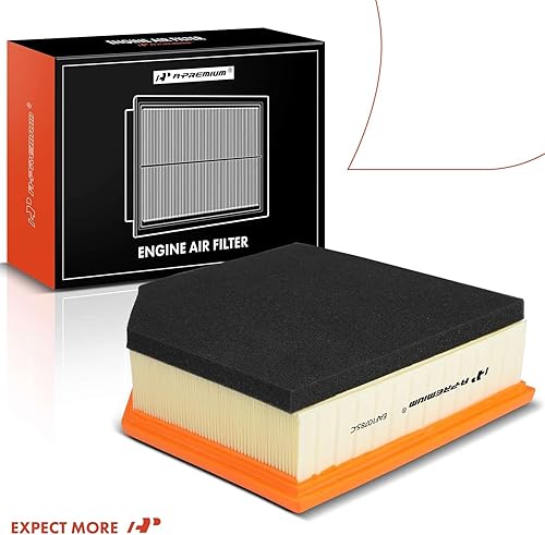 Miniatura 8 de A-Premium Filtro de aire de motor compatible con Volvo XC90 2007-2014 L6 3.2L, repuesto # 30680293