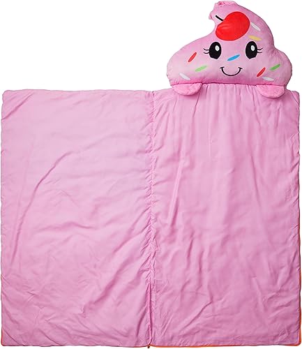 Miniatura 6 de Tapete para siesta preescolar con personaje de Nap Buddies para niños, saco de dormir con almohada para guardería, a partir de 3 años