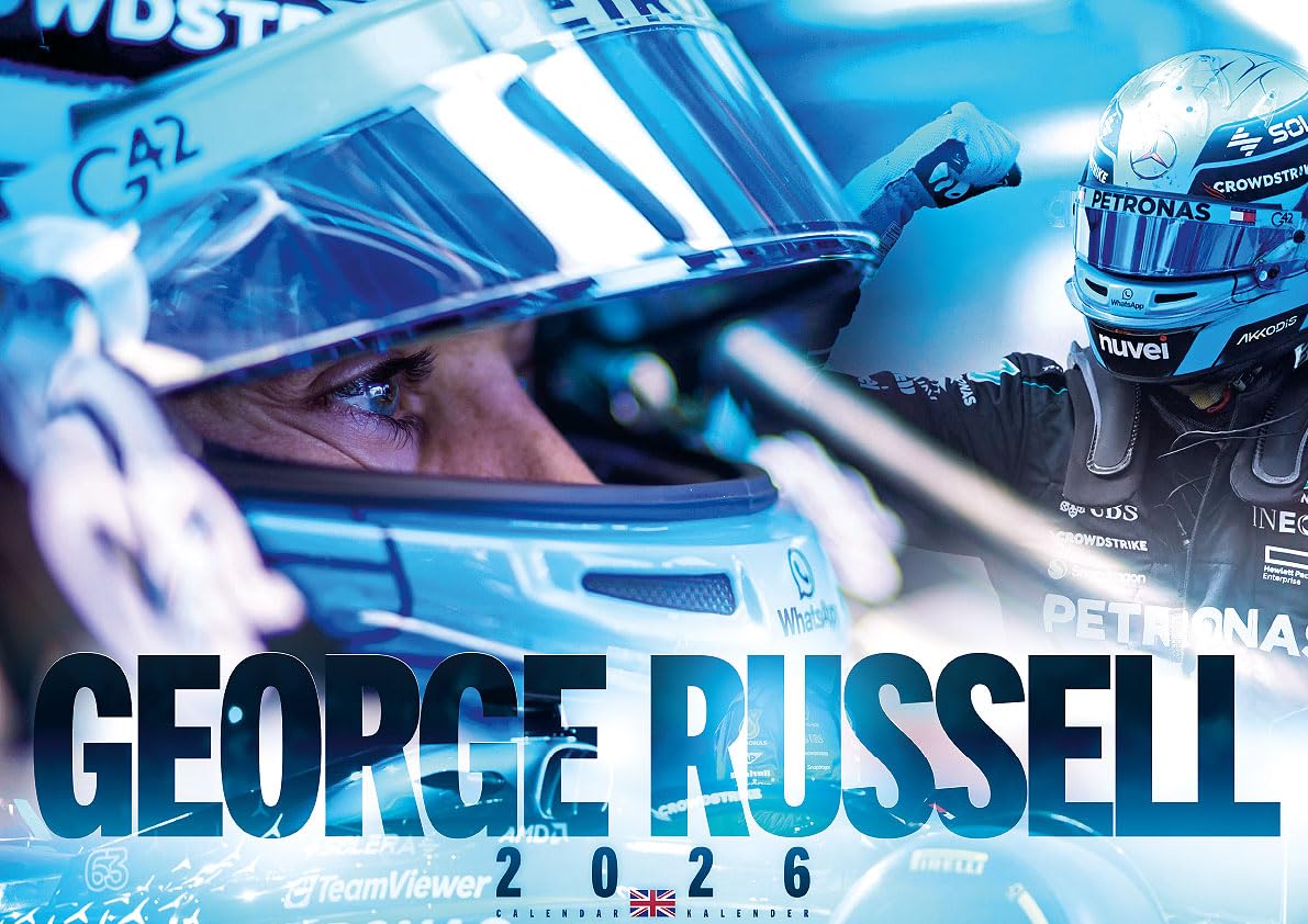 George Russell 2026 Calendar - Formula 1